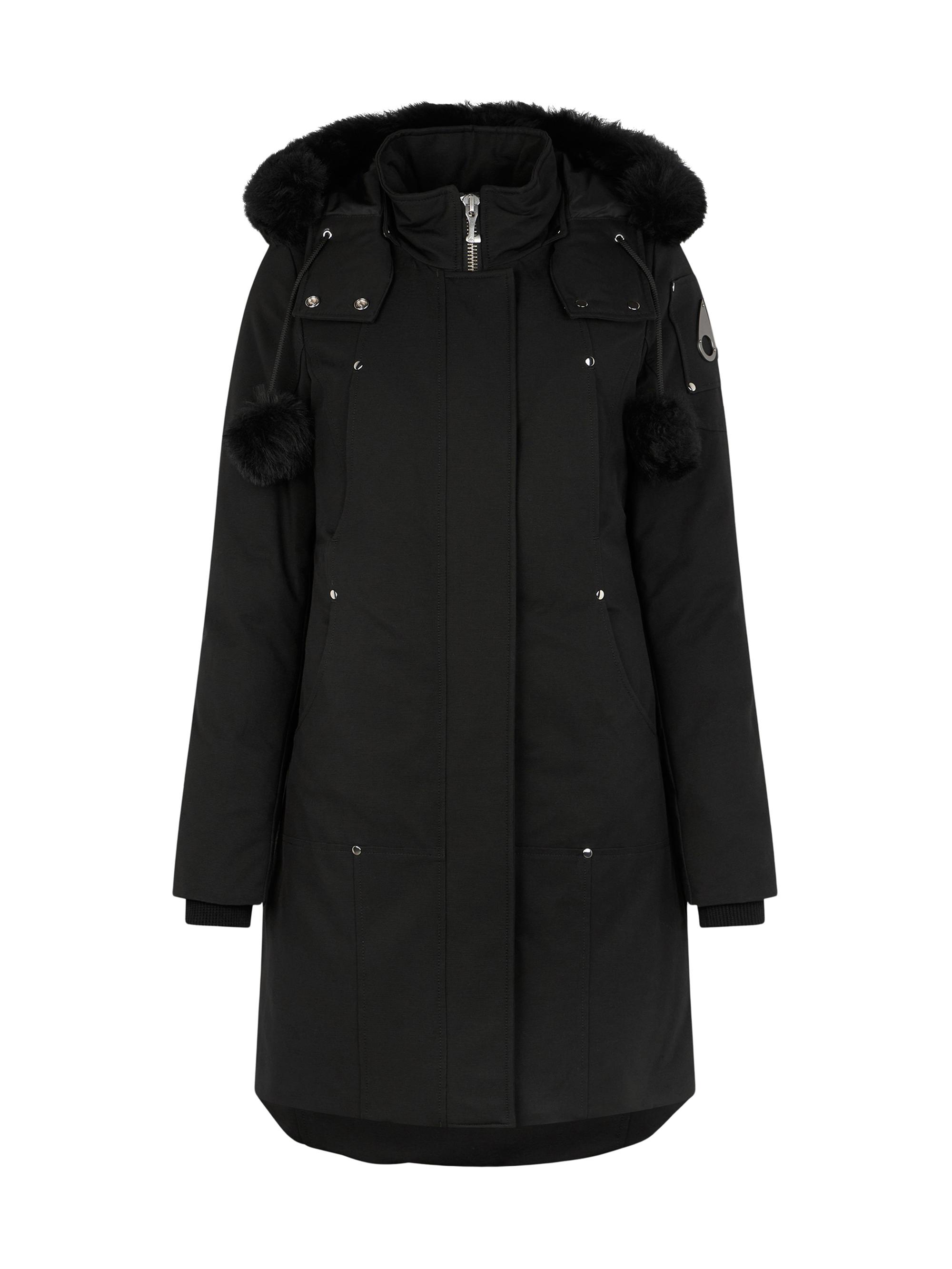 Moose Knuckles Watershed Shearling-Trim Down Parka | Saks Fifth Avenue