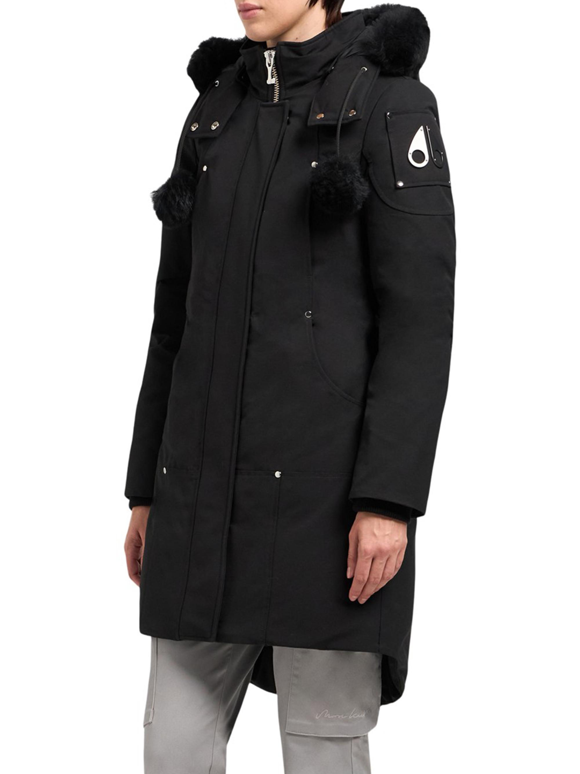 Stirling Shearling-Trim Parka