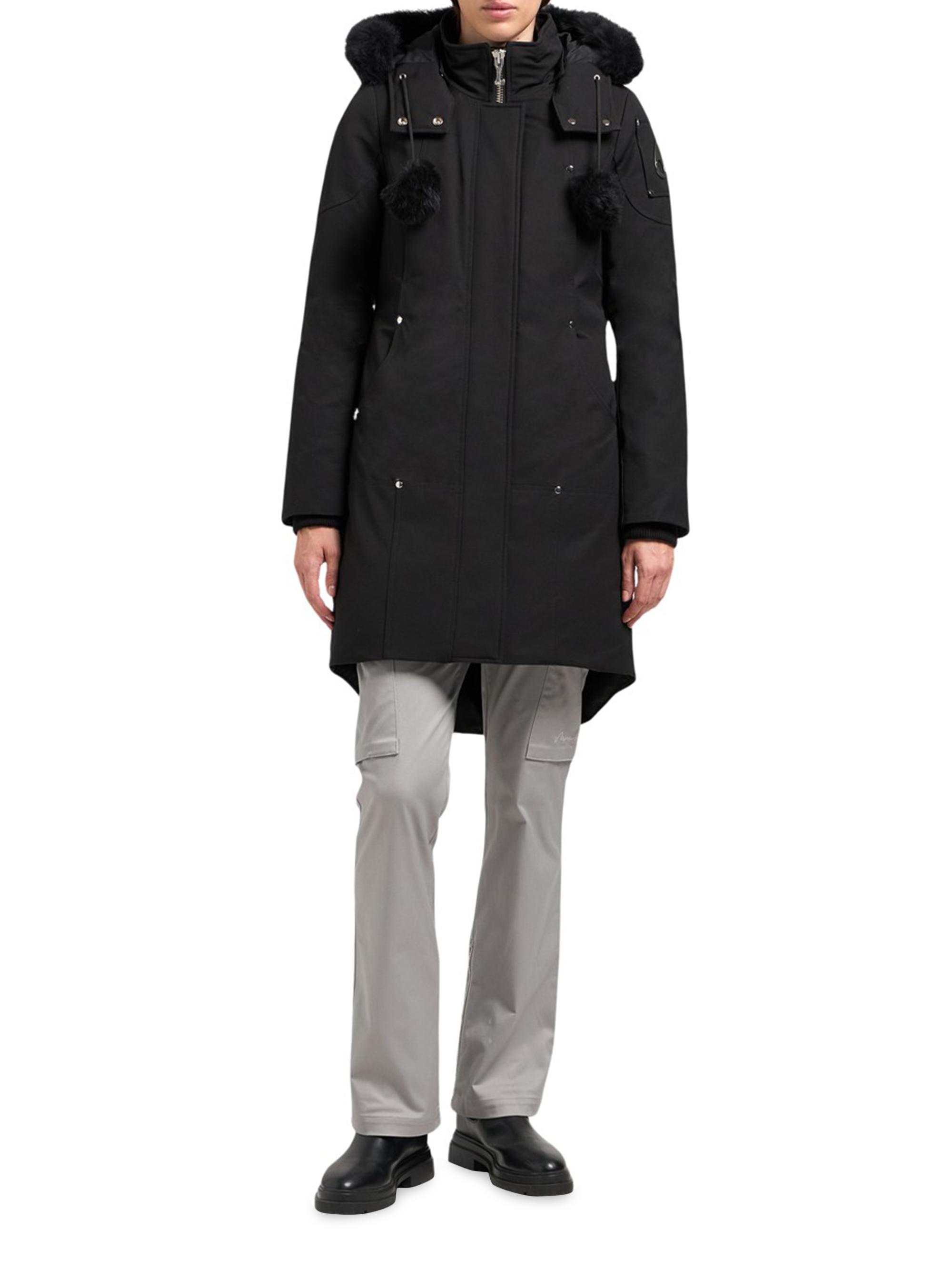 Stirling Shearling-Trim Parka