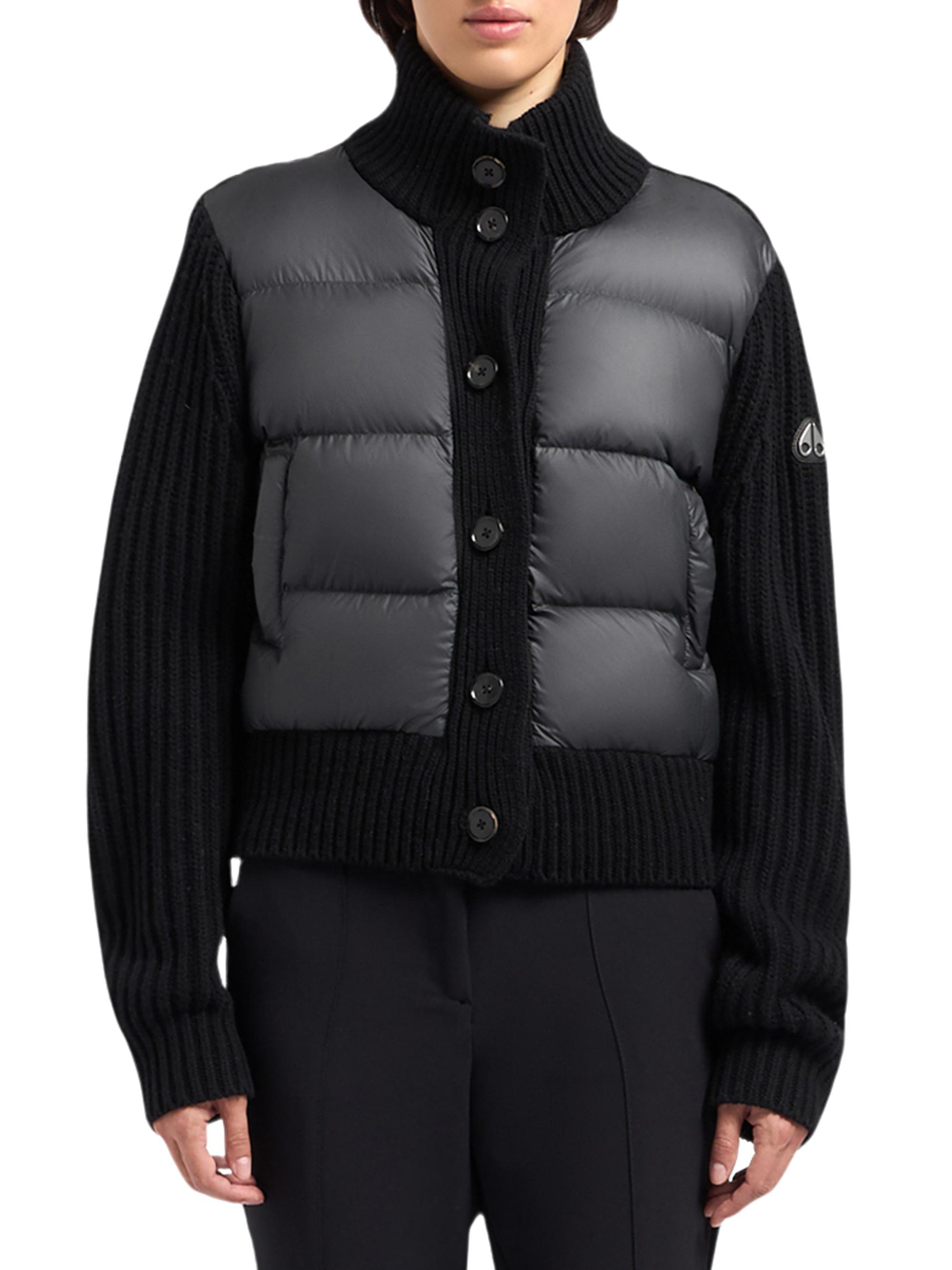 Moose Knuckles Tugela Wool-Blend Down Puffer Jacket | Saks Fifth