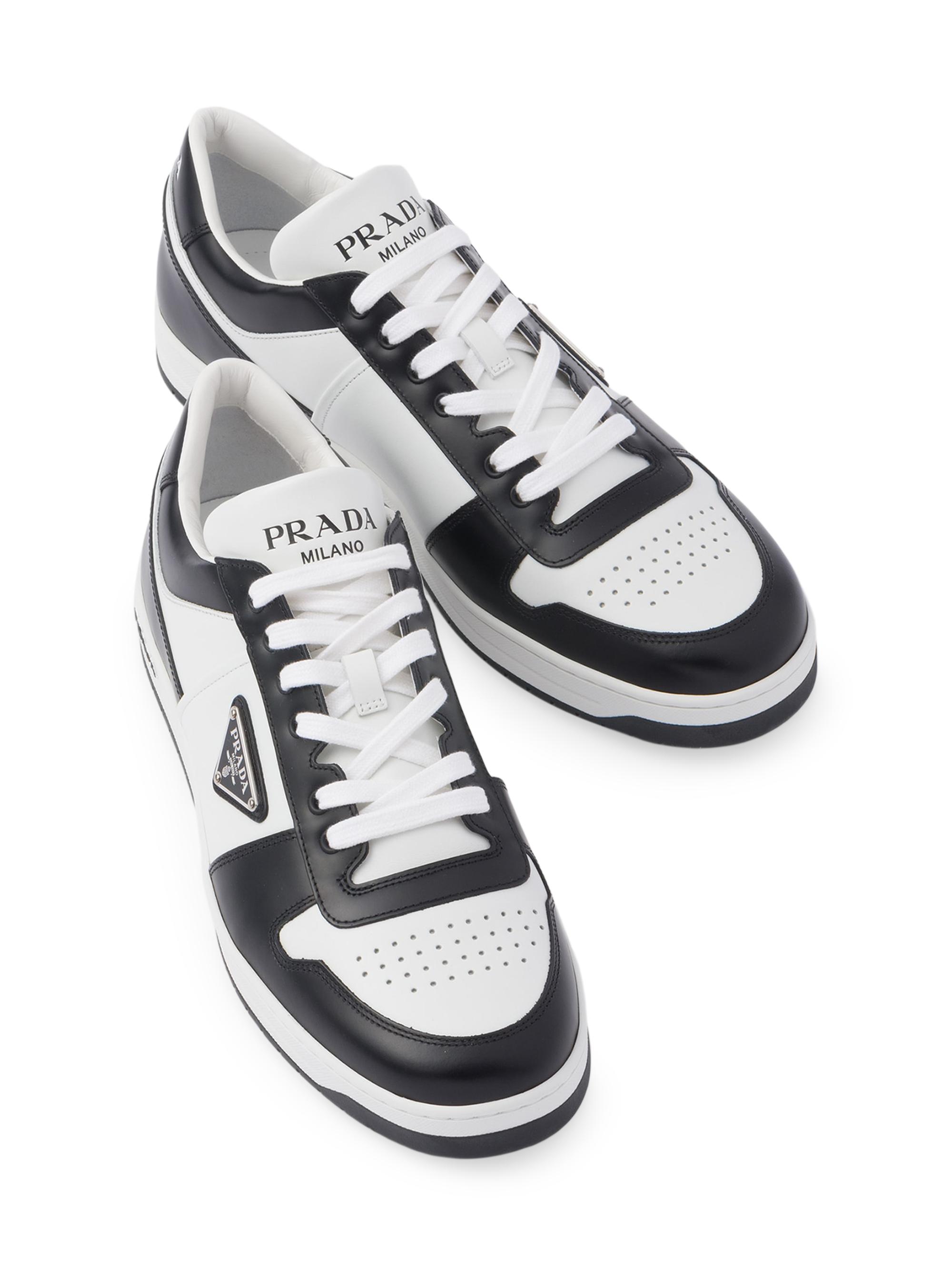 Prada Men's Downtown Leather Sneakers | Saks Fifth Avenue
