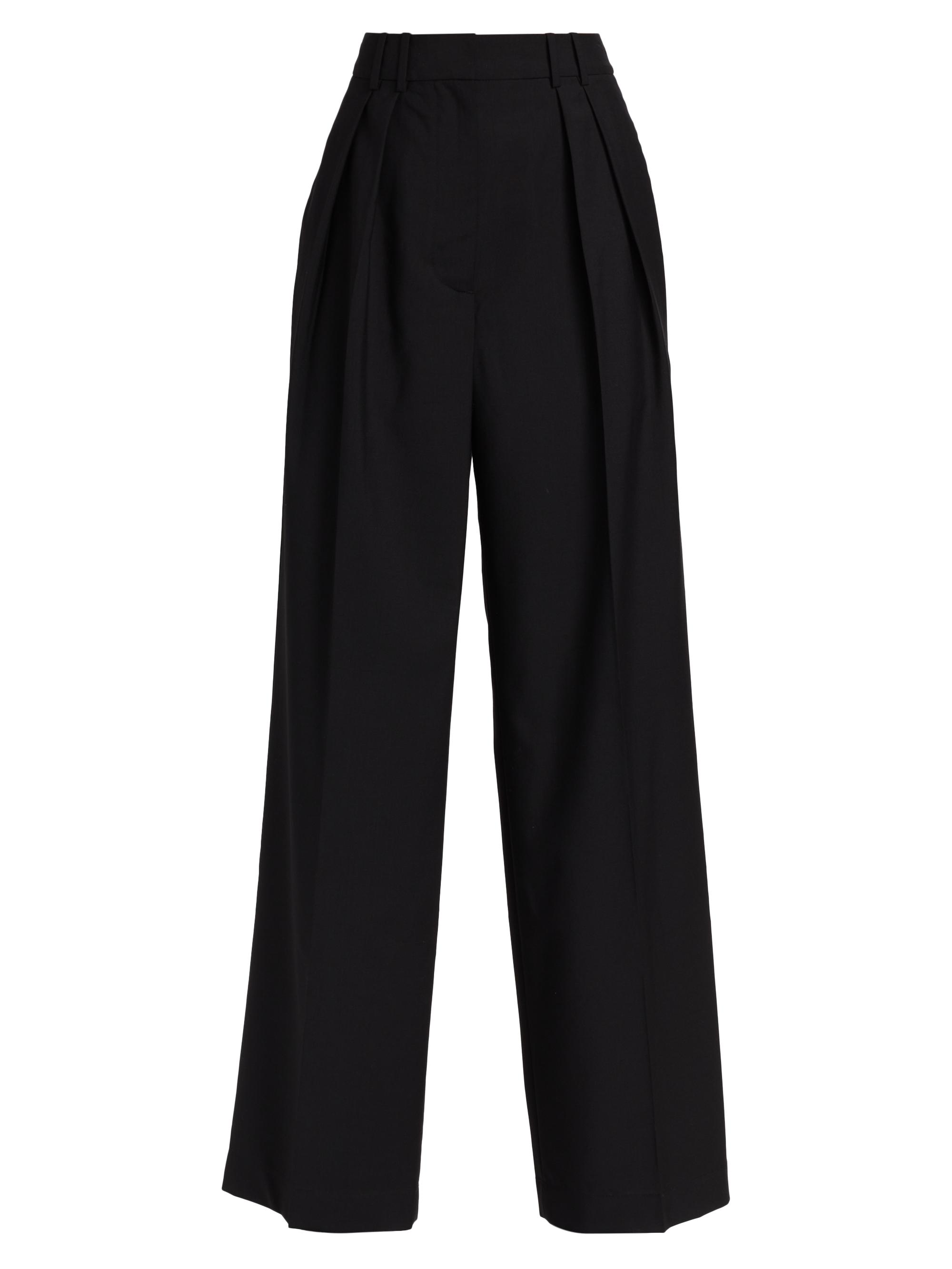 Silk Foulard Long-Sleeve Top