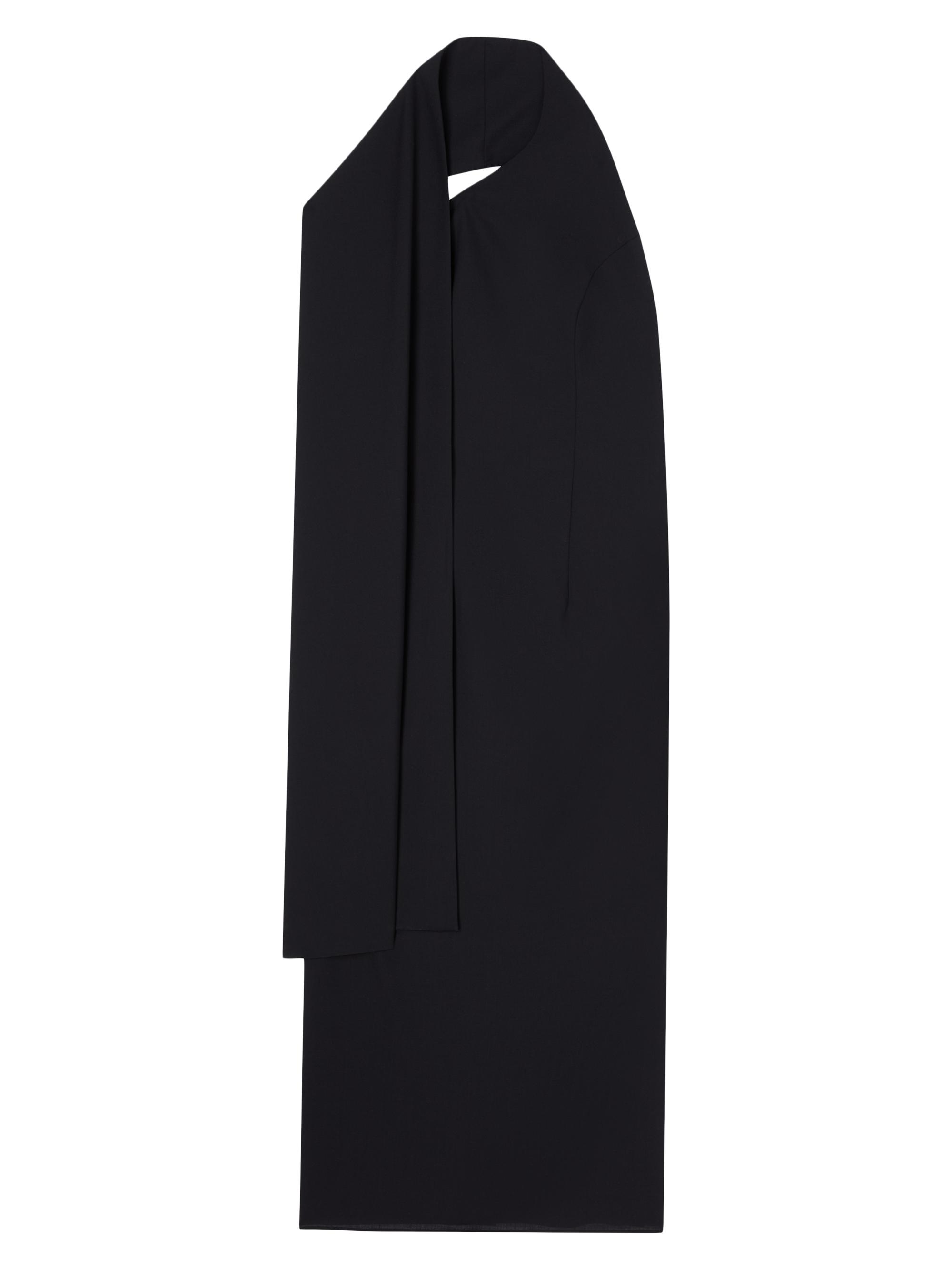 Róhe Women's Scarf Open Back Dress - Black