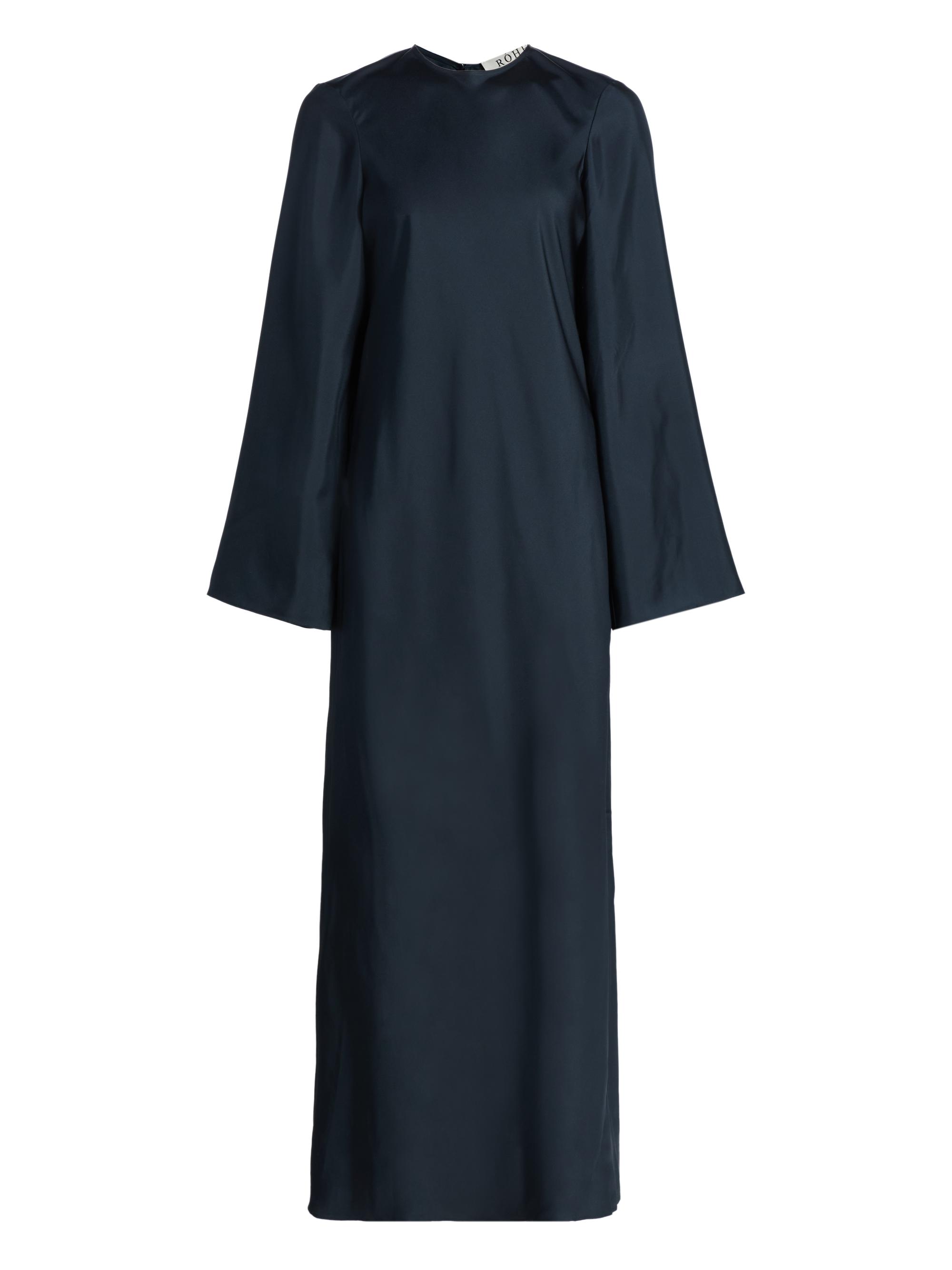 Róhe Women's Minimal Wide-Sleeved Silk Dress - Storm