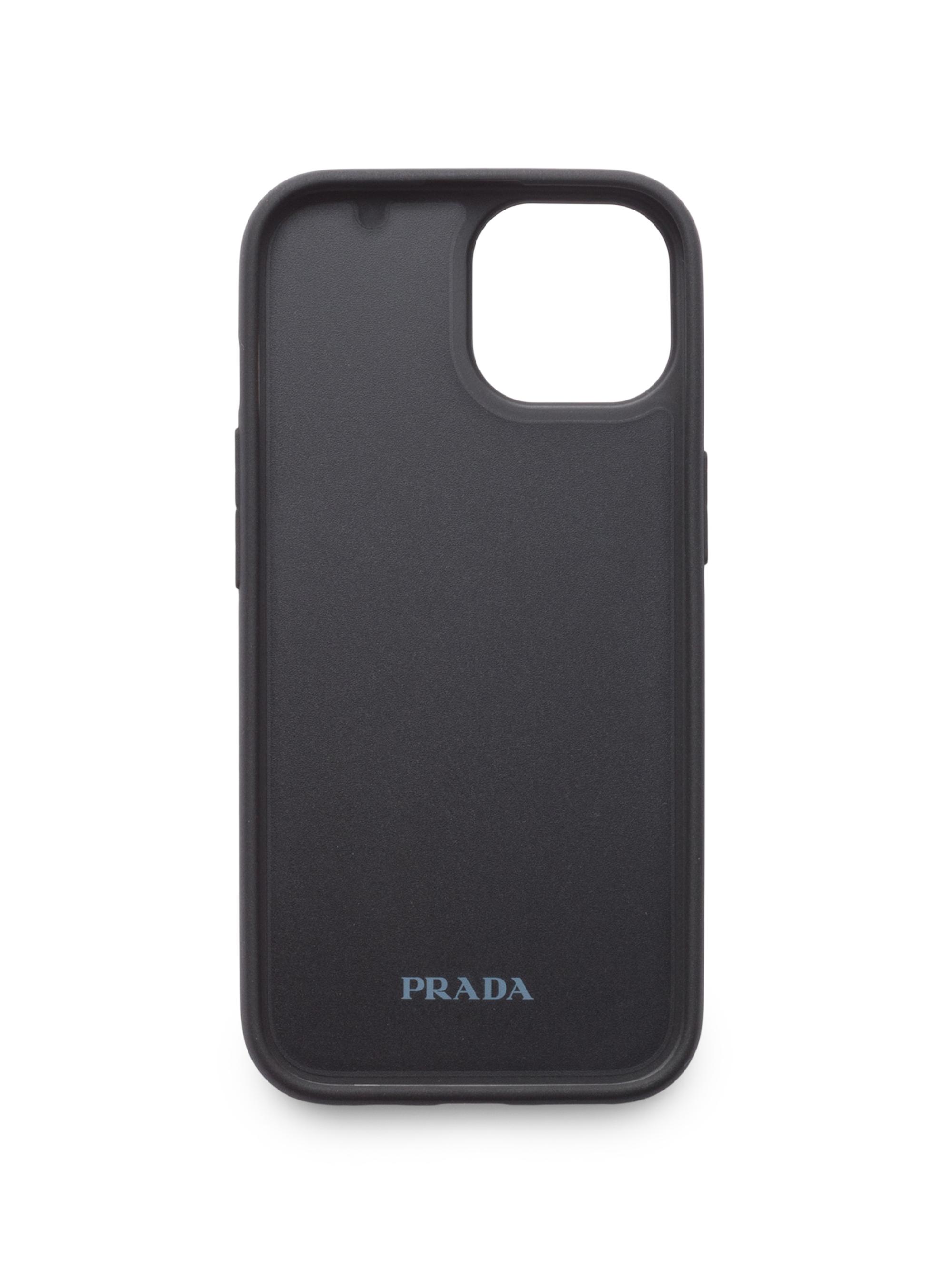 Prada Saffiano Leather Cover for iPhone 15 | Saks Fifth Avenue