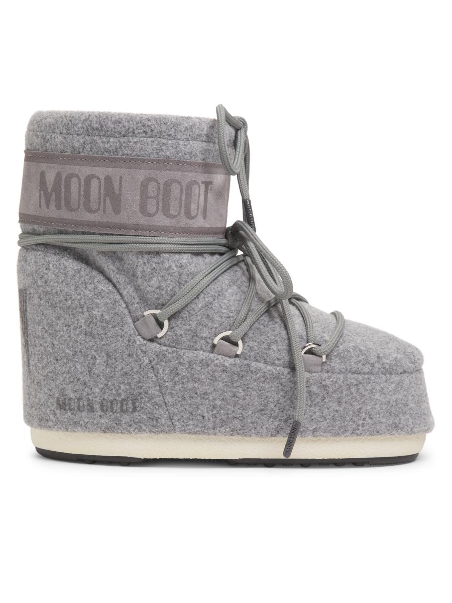 Moon Boot Iconic Low Felt Boots | Saks Fifth Avenue
