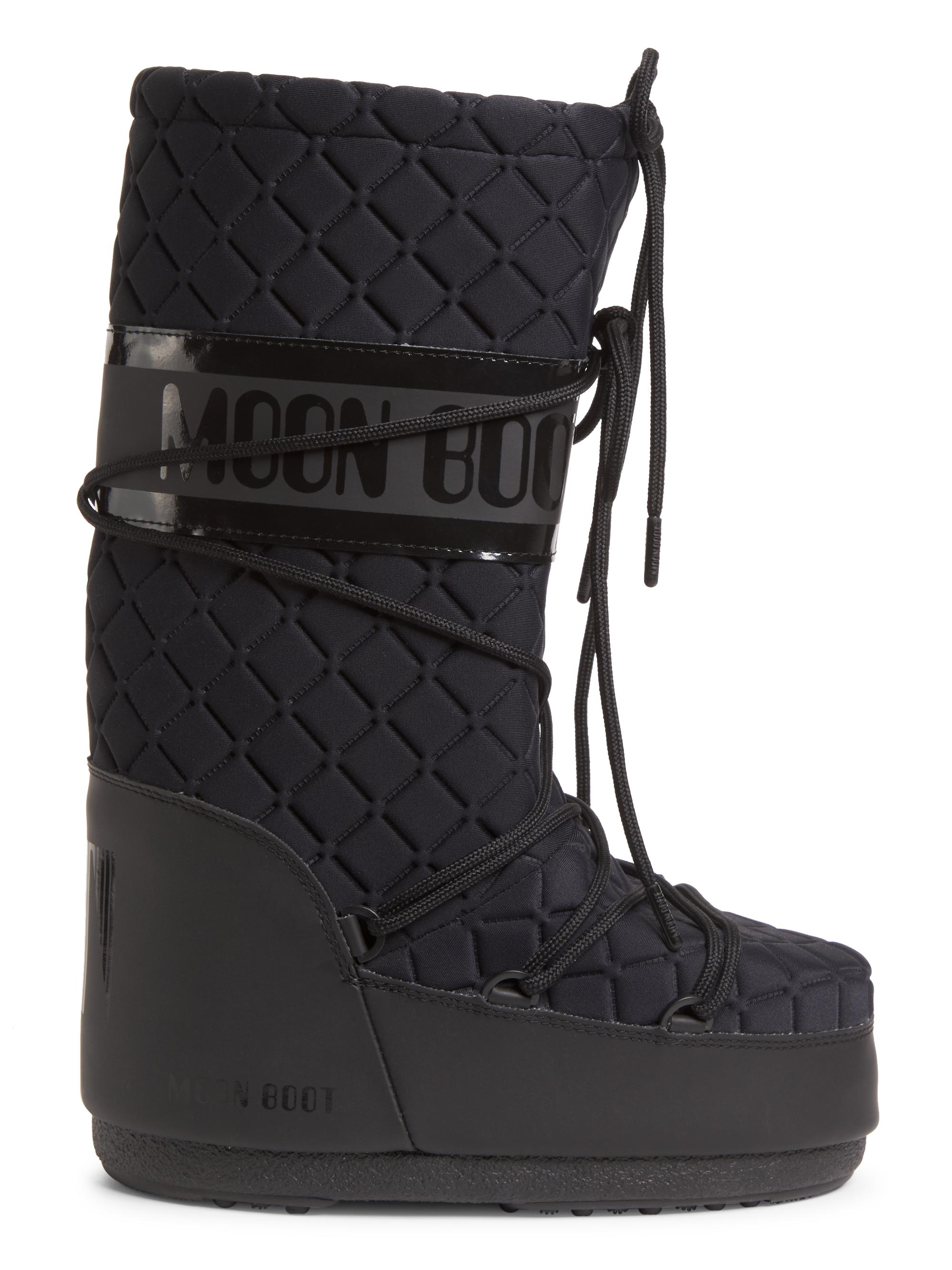Moon Boot Men's Icon Quilted Boots - Black