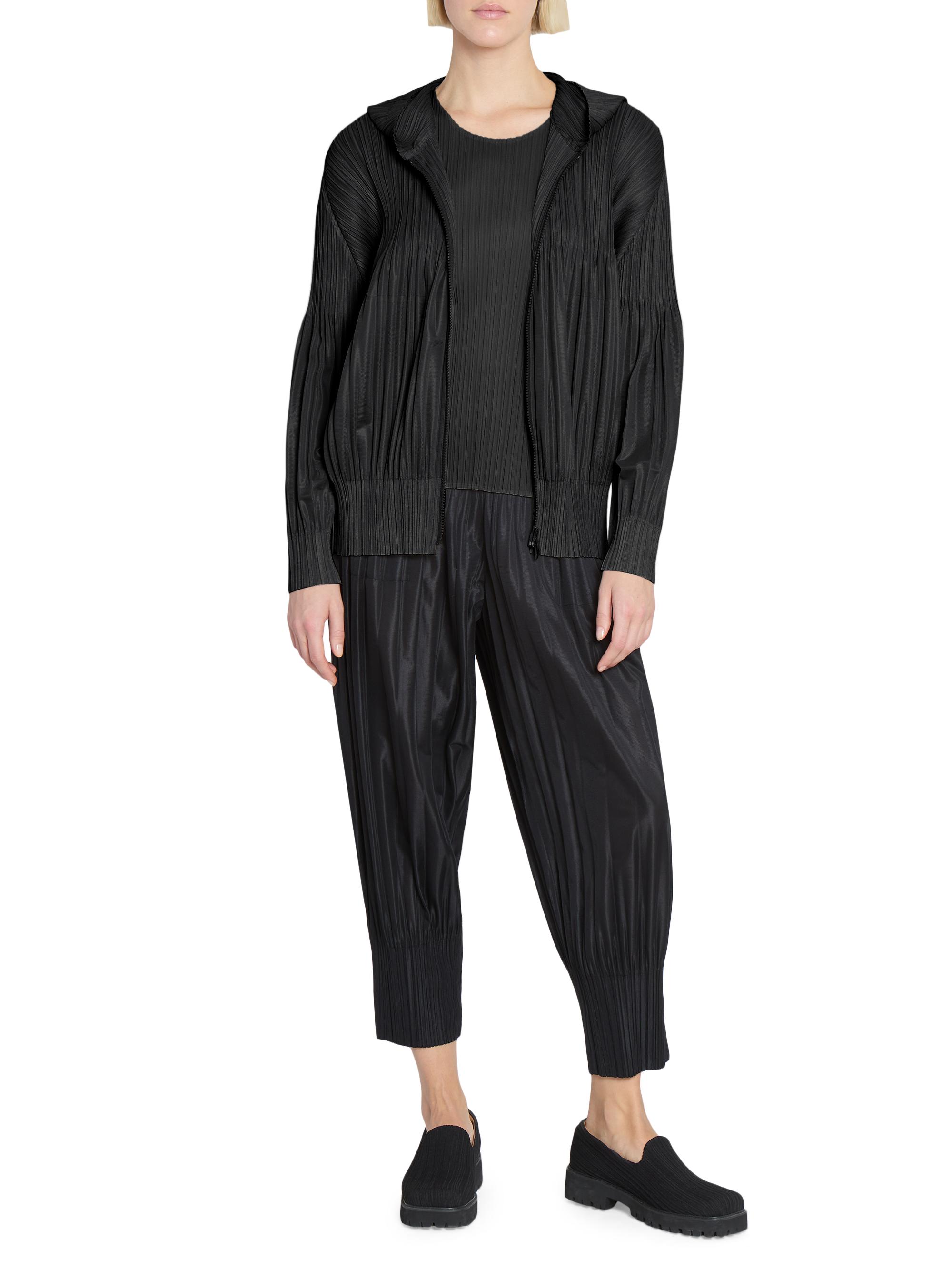 Pleats Please Issey Miyake Interplanetary Fluffy Basics Hoodie