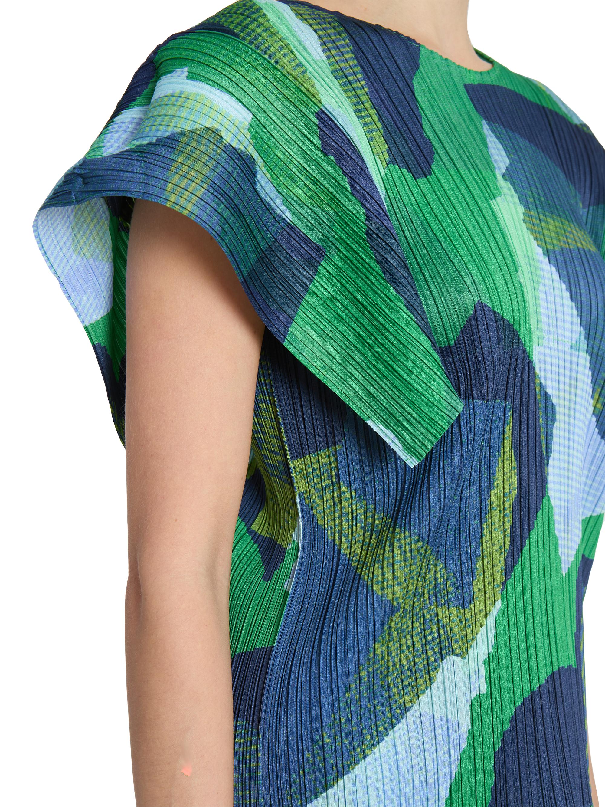【美品】PLEATS PLEASE トップス/ METEORITE サイズ3 Pleats Please Issey Miyake Interplanetary Meteorite Top | Saks