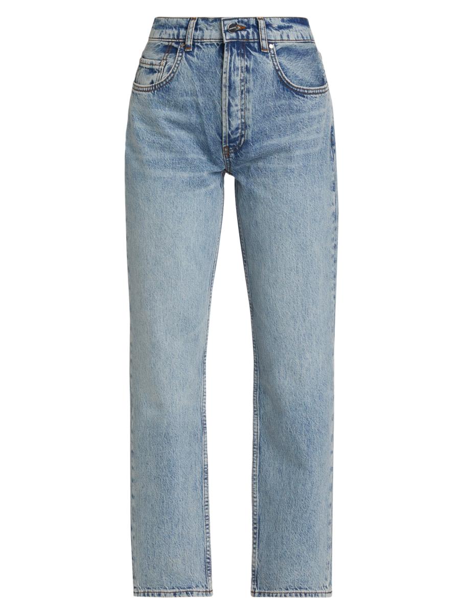 【関税込み】ANINE BING ブルー Benson ジーンズ ANINE BING Benson ジーンズ | ブルー | FARFETCH JP