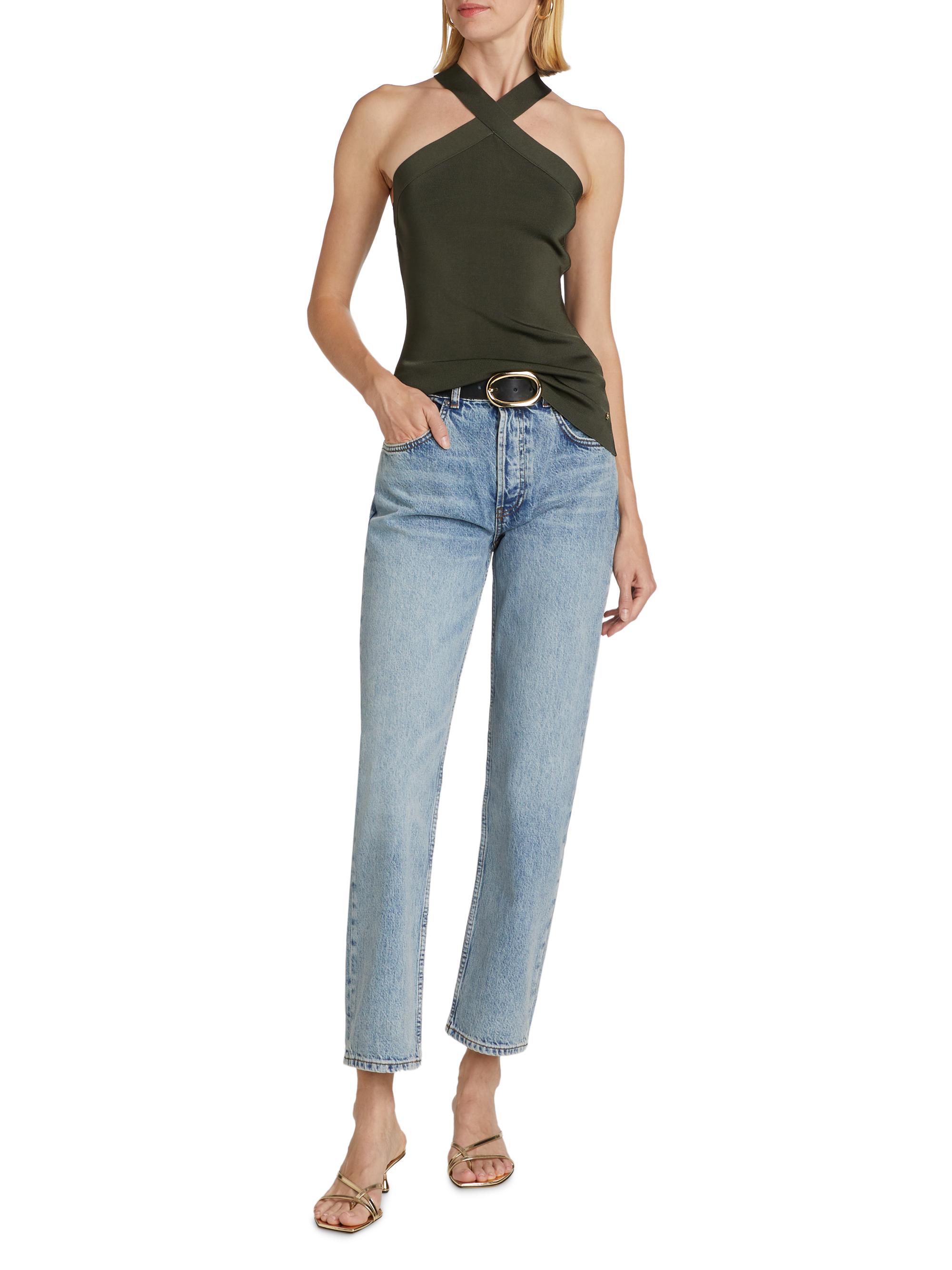 Anine Bing Brea Halter Top | Saks Fifth Avenue