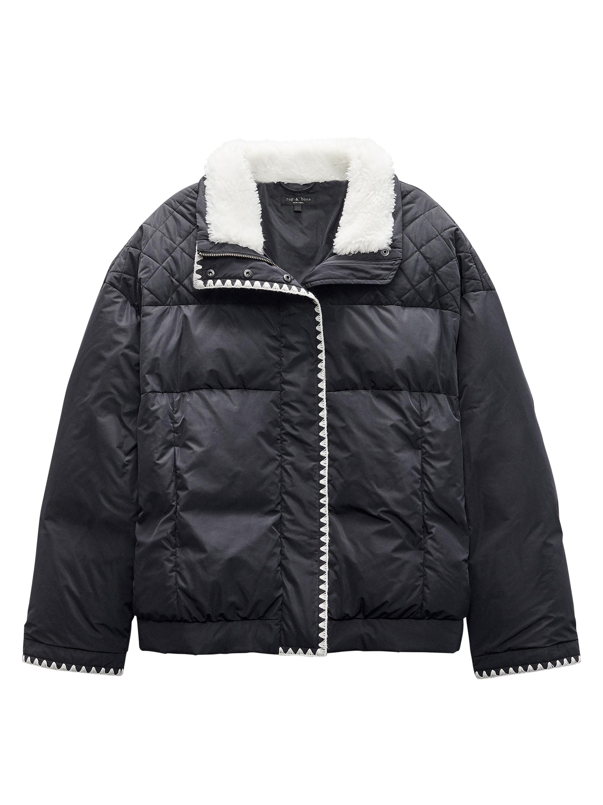rag & bone Women's Ingrid Puffer Jacket - Black