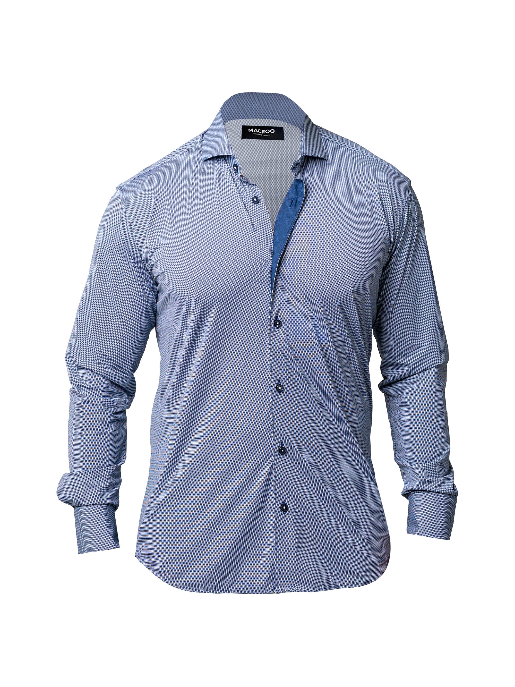 Maceoo Men's Einstein Yoli Shirt - Blue