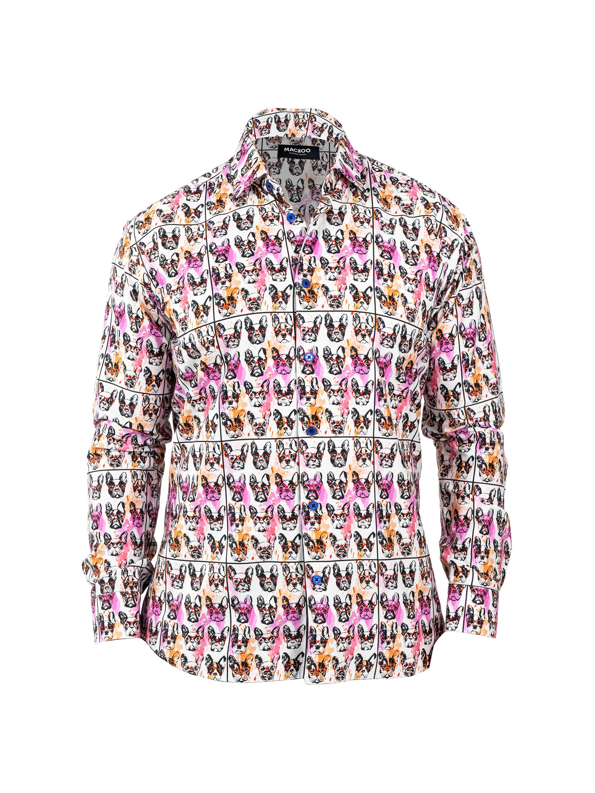 Maceoo Men's Fibonacci Frenchienerd Shirt