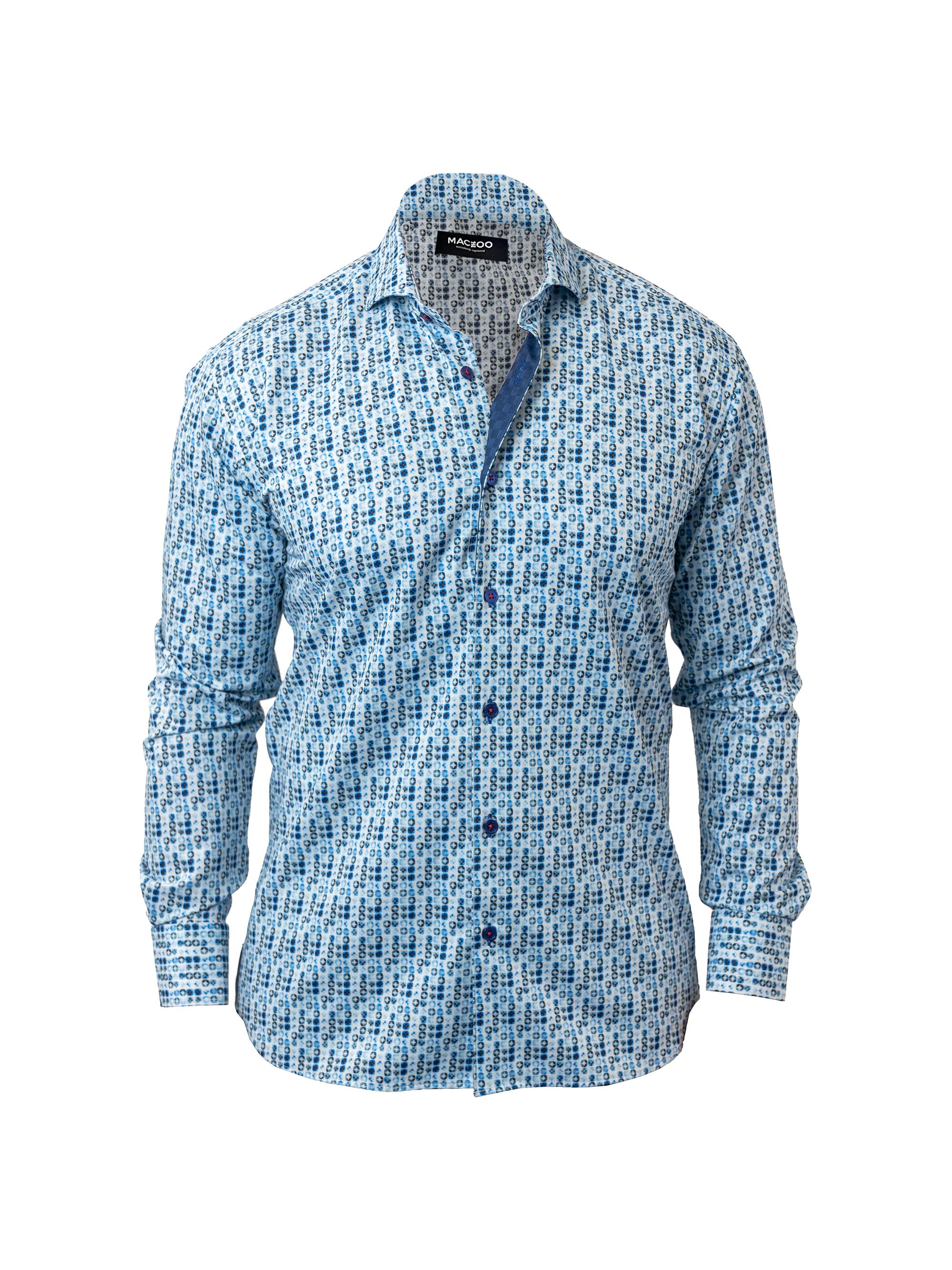 Maceoo Men's Eistein Startile 29 Shirt - Blue
