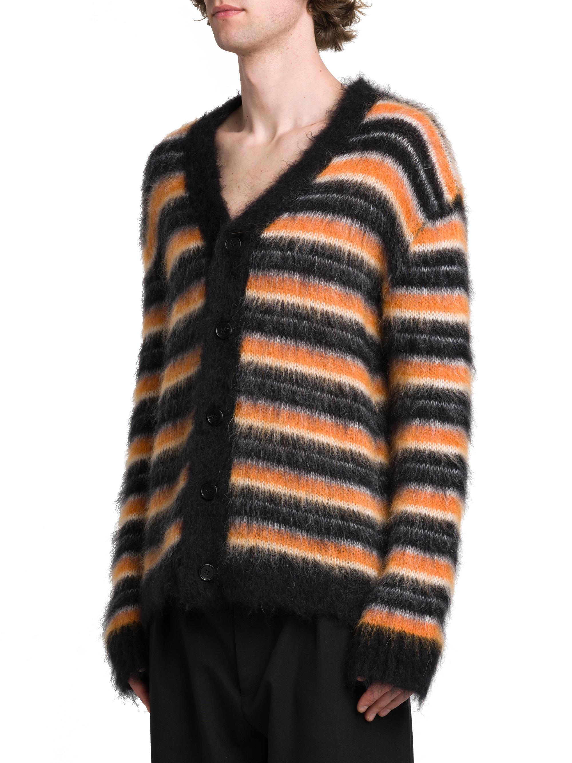 Marni Fuzzy Wuzzy Stripe Cardigan | Saks Fifth Avenue