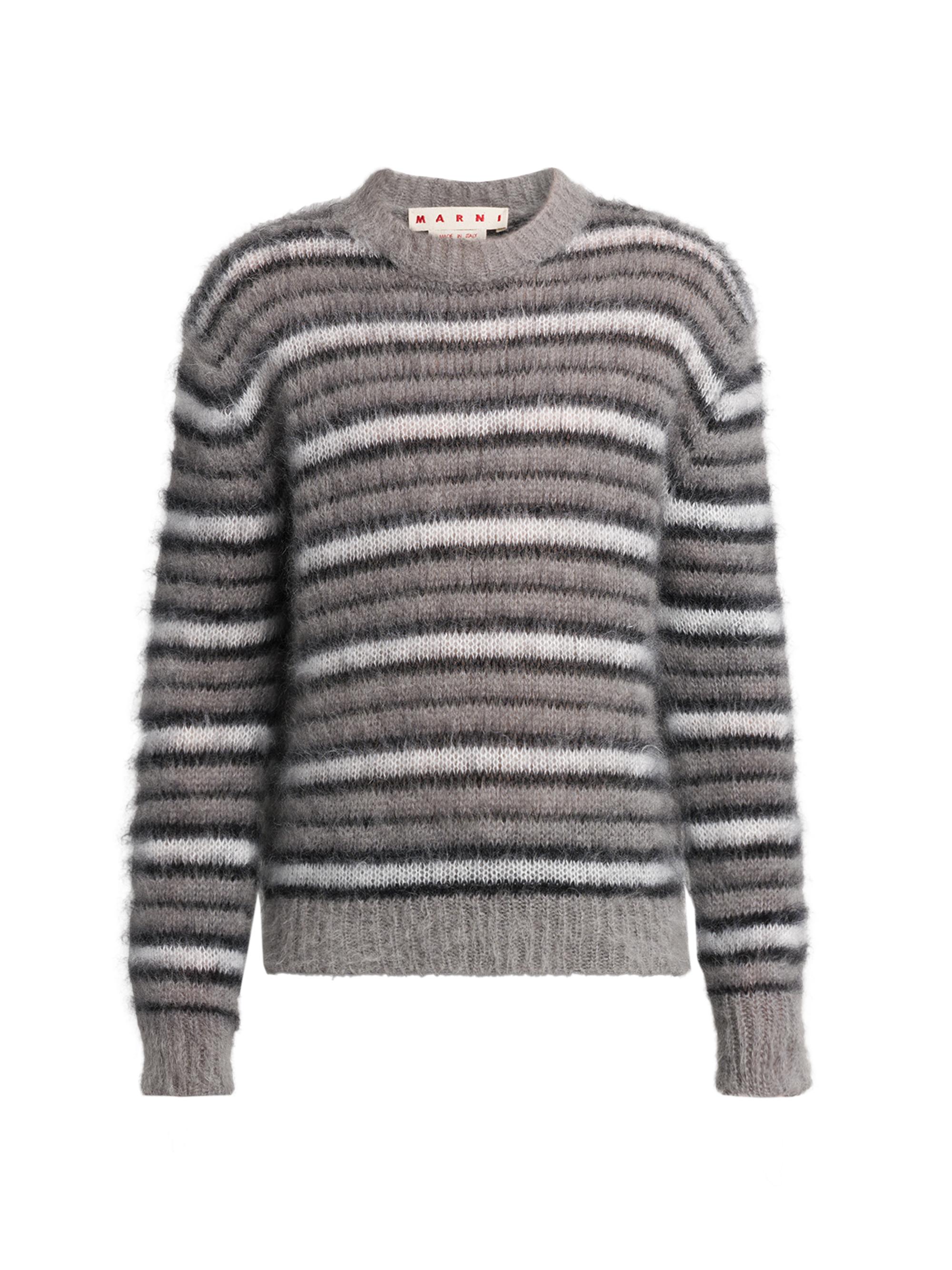 Marni Striped Mohair-Nylon-Wool Cardigan | Saks Fifth Avenue