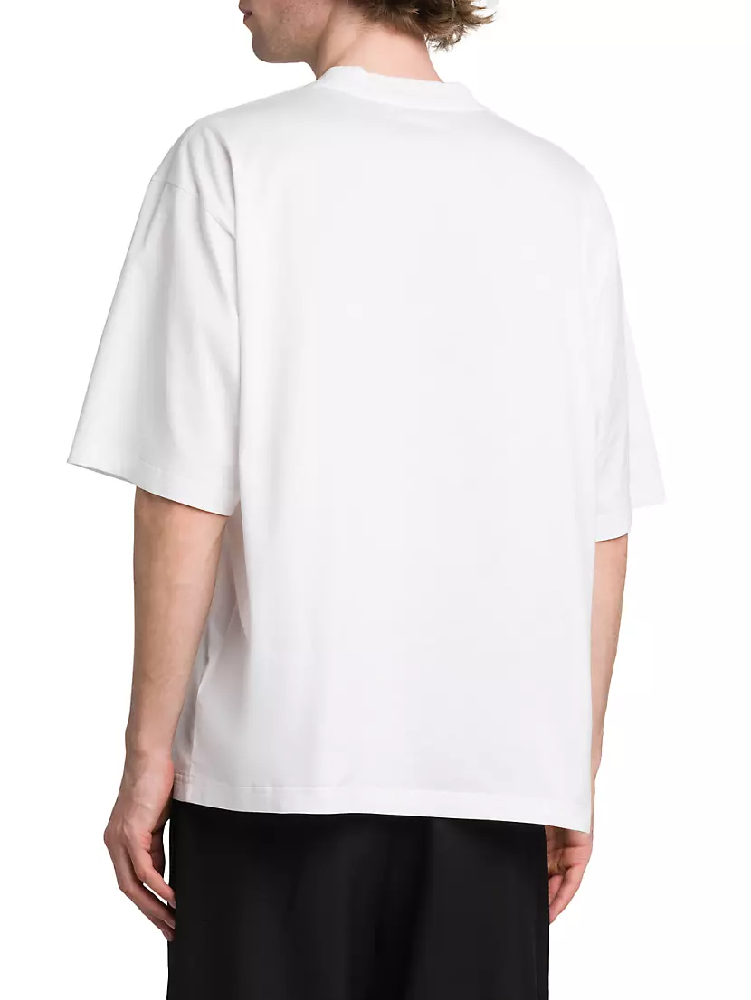 Shop Marni Logo Cotton T-Shirt | Saks Fifth Avenue Shop Marni Logo Cotton T-Shirt | Saks Fifth Avenue