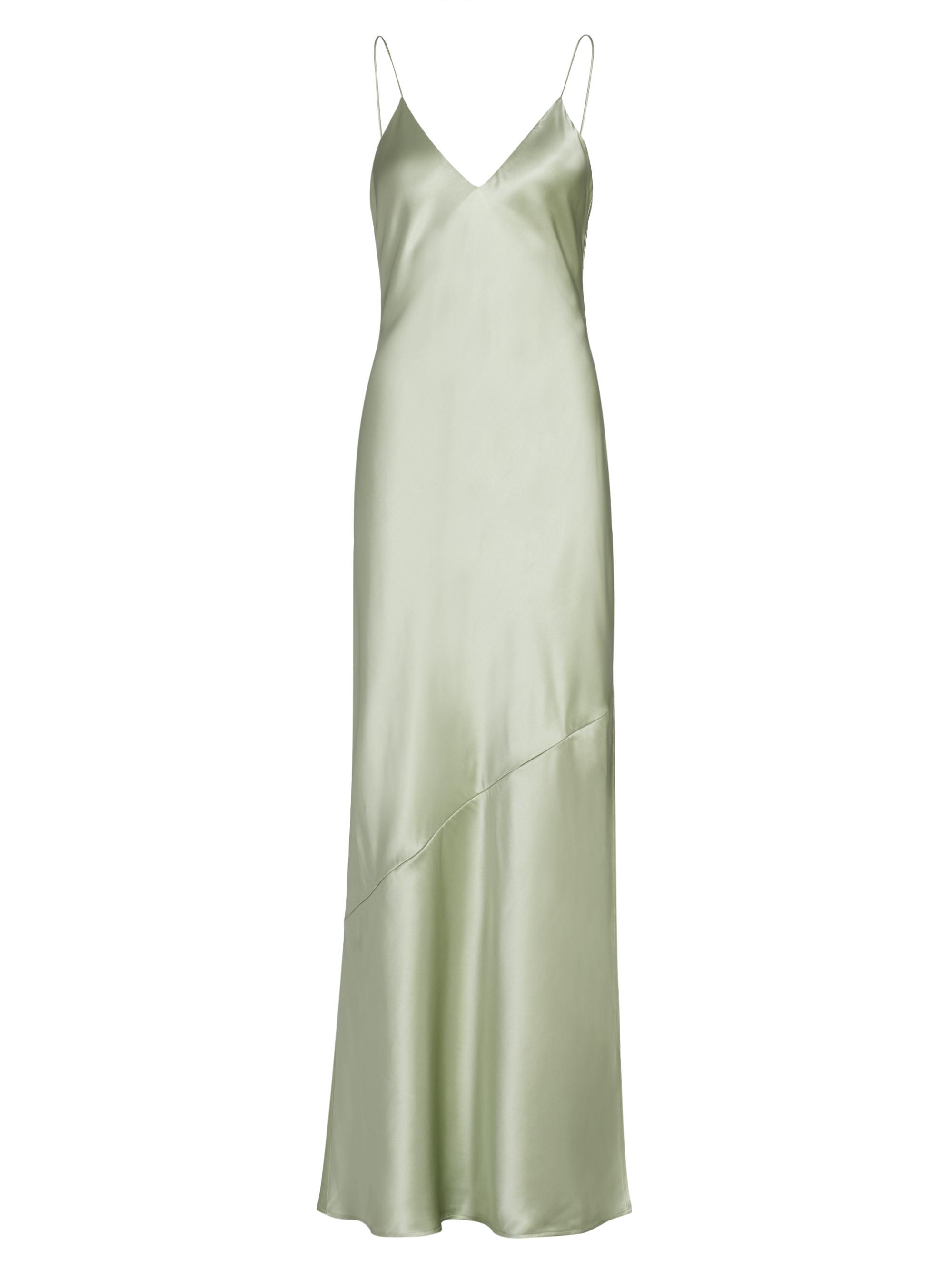 Cami NYC Women's Raven Silk Bias Gown - Sea Glass