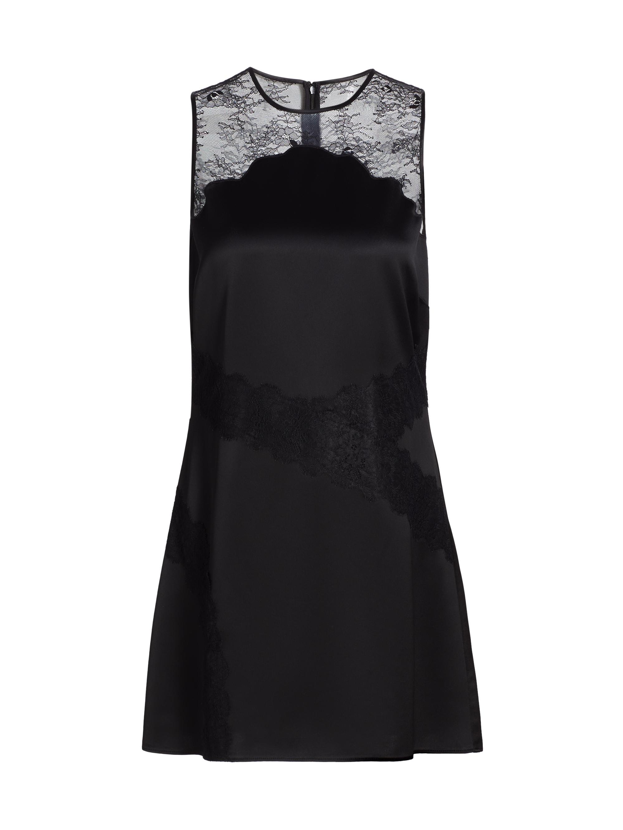 Cami NYC Women's Farrah Lace Yoke Minidress - Black