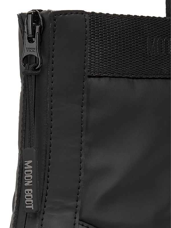 Shop Moon Boot Luna Zip-Front Mid-Top Boots | Saks Fifth Avenue Shop Moon Boot Luna Zip-Front Mid-Top Boots | Saks Fifth Avenue