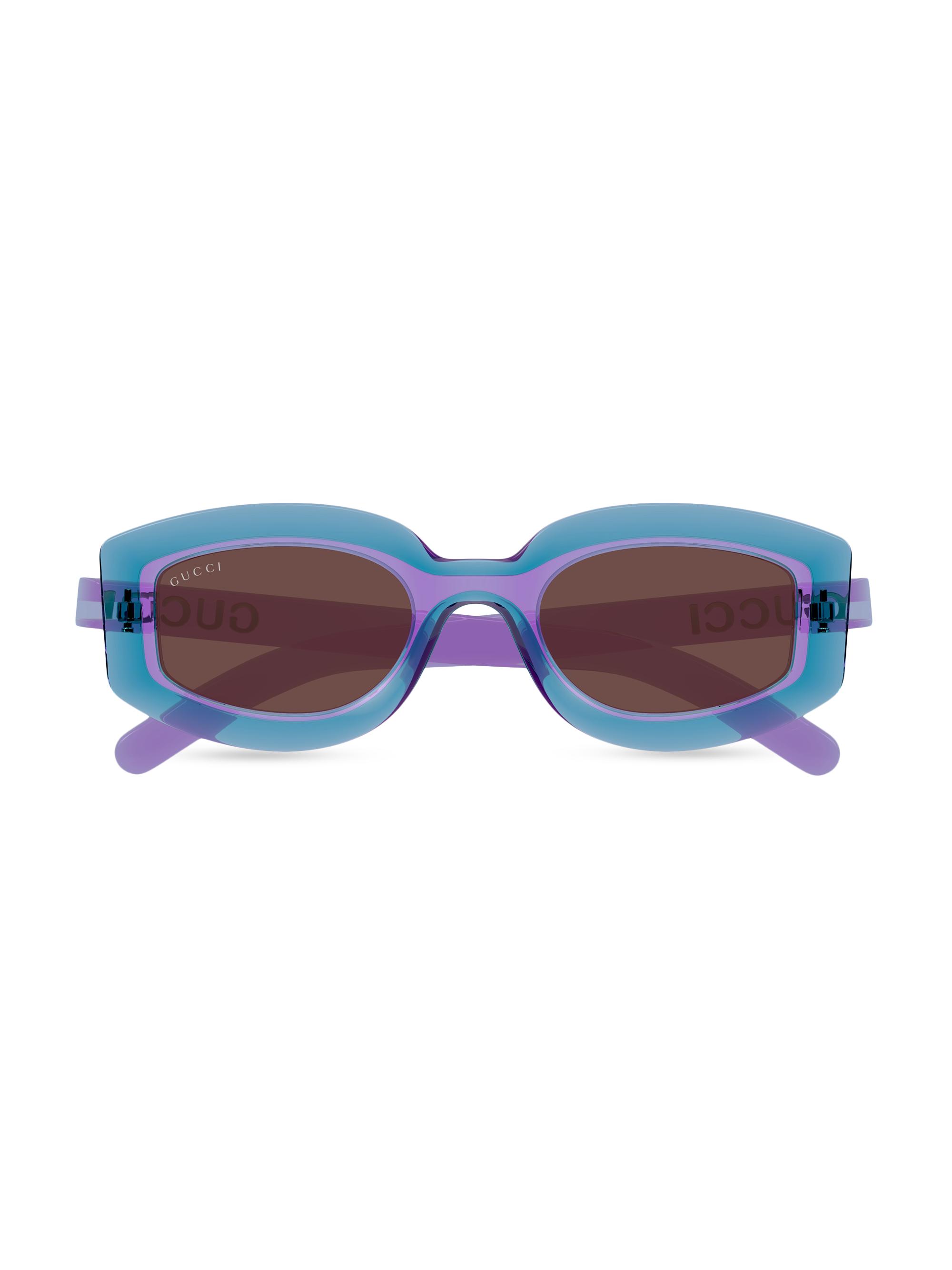 Gucci Sunset Boulevard 51MM Geometric Sunglasses | Saks Fifth Avenue