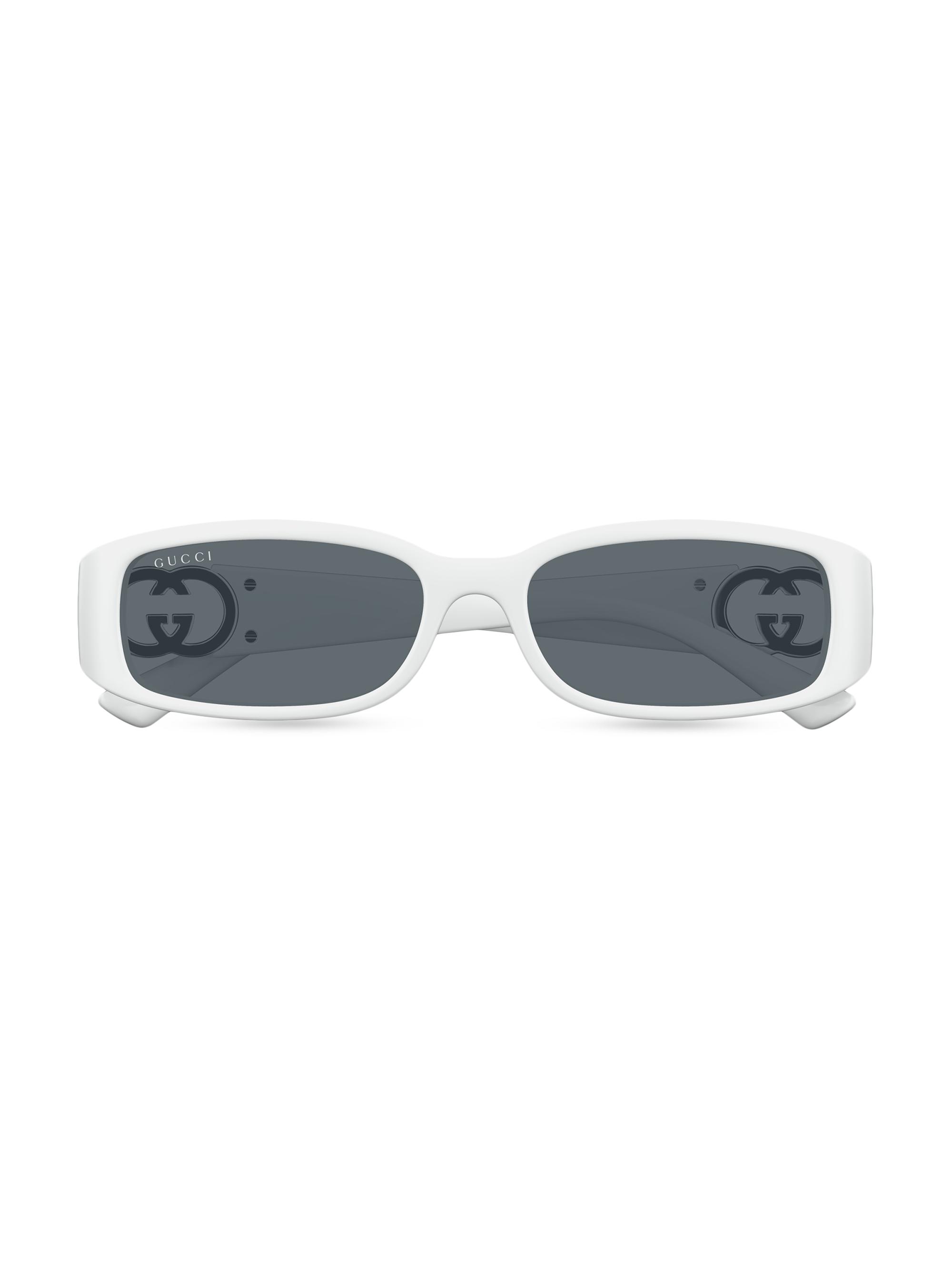 Gucci Hailey 54MM Rectangular Sunglasses | Saks Fifth Avenue