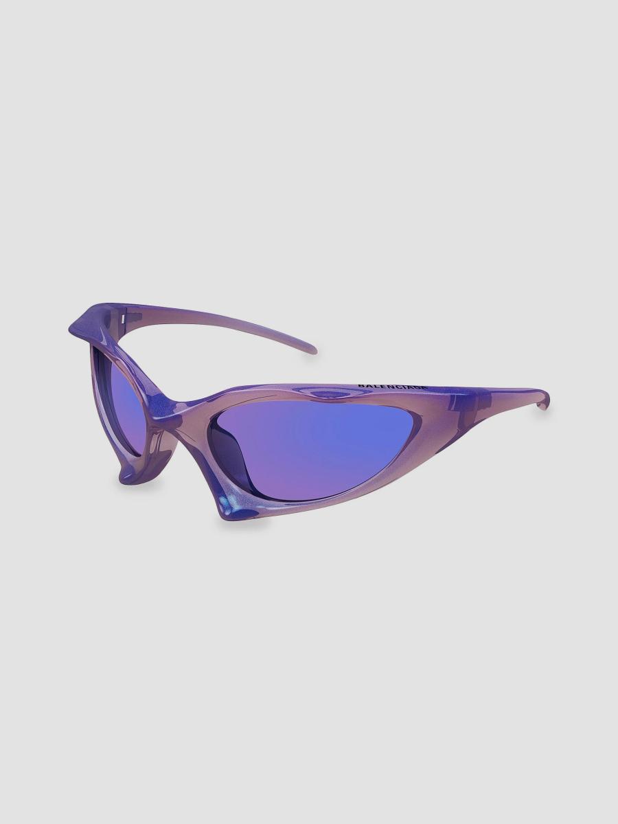 Balenciaga Runner 67MM Geometric Sunglasses | Saks Fifth Avenue