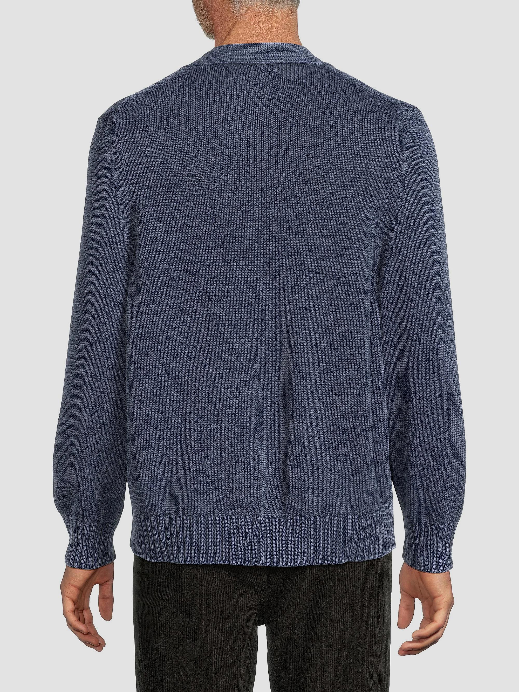 Cardigan Corridor Gilly En Coton Texturé - Taille S - Bleu - Neuf Avec étiquettes