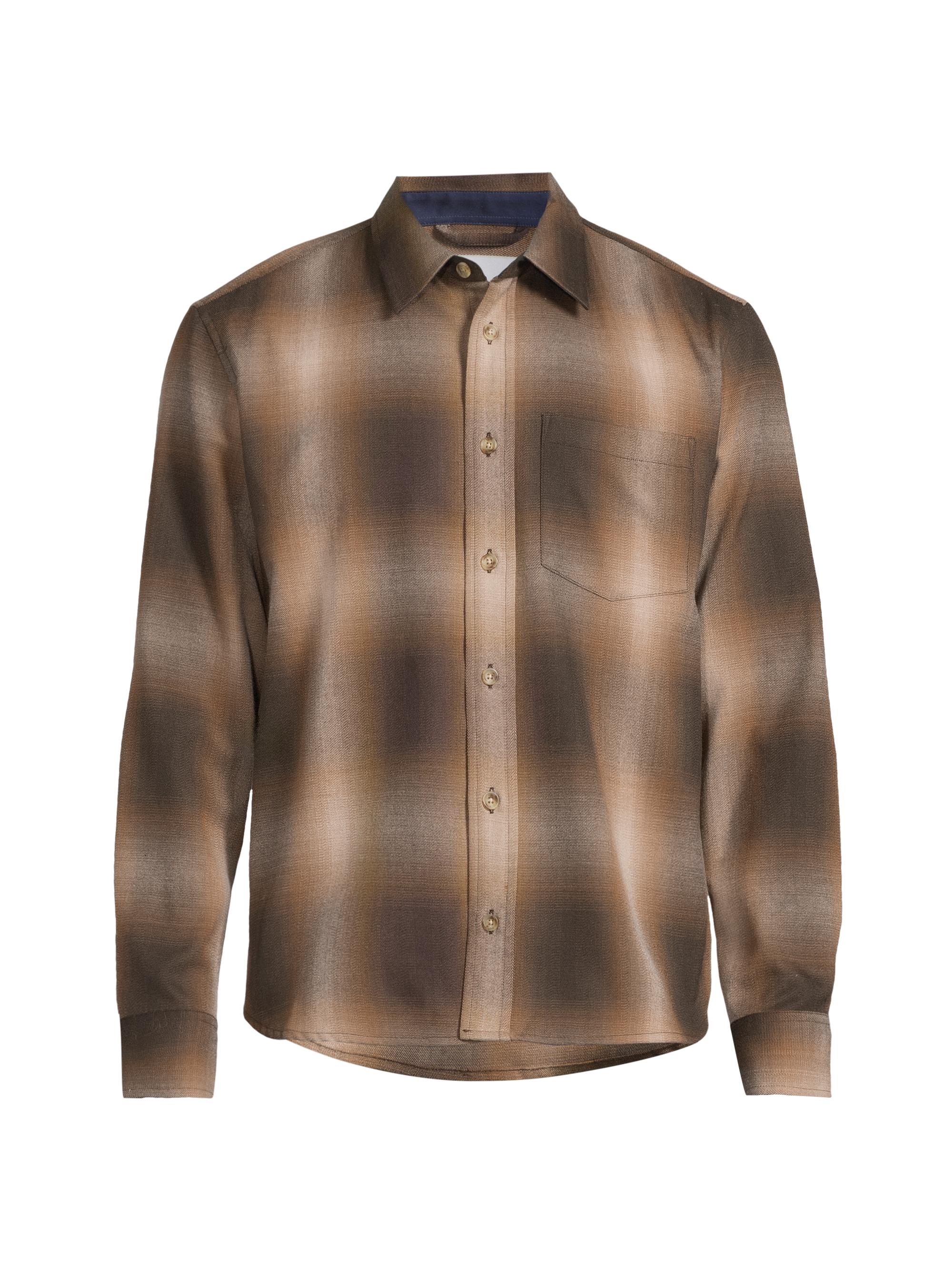 Corridor Men's Rhinebeck Plaid Shirt - Brown