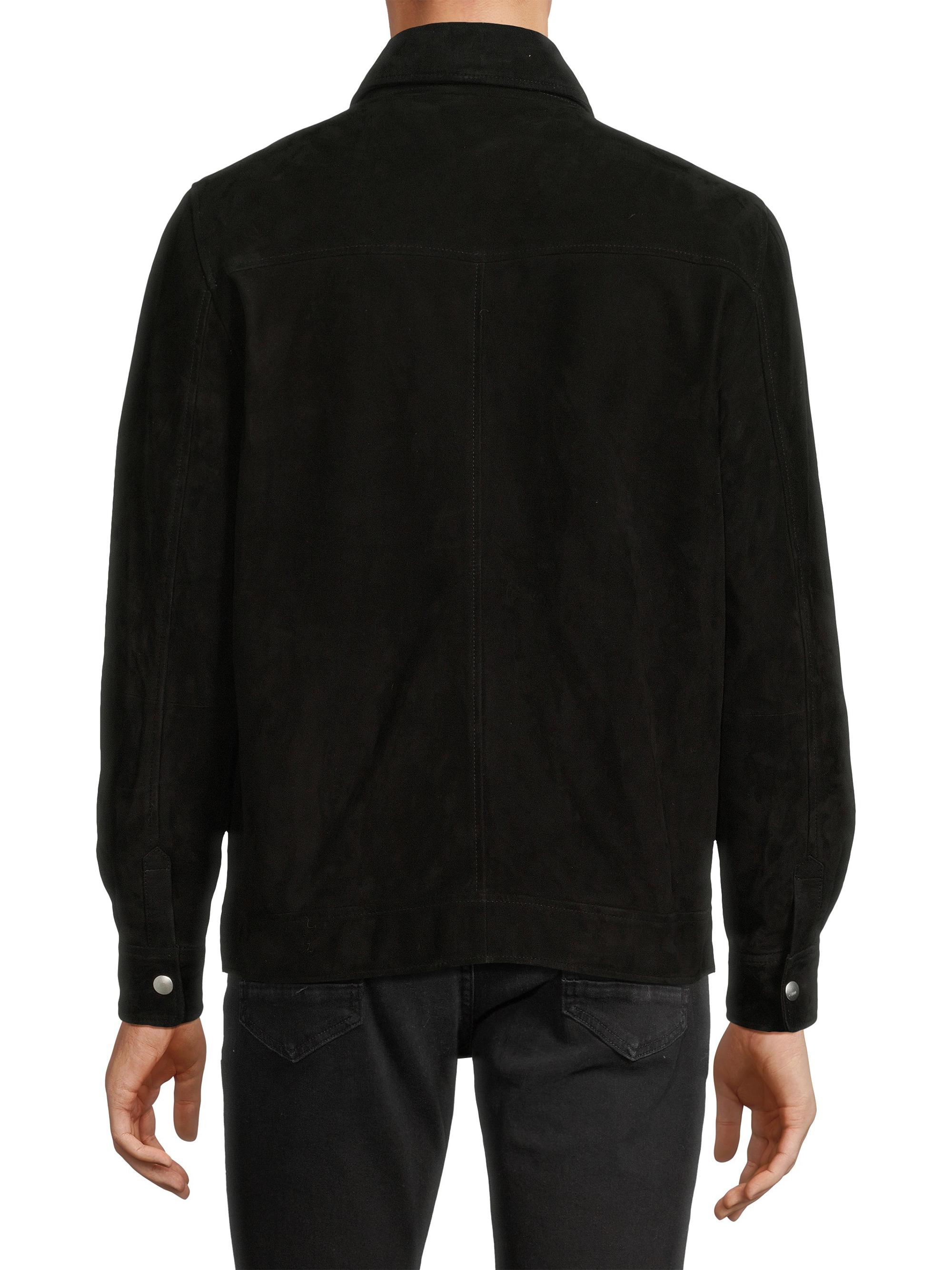 Corridor Suede Zip-Front Jacket | Saks Fifth Avenue