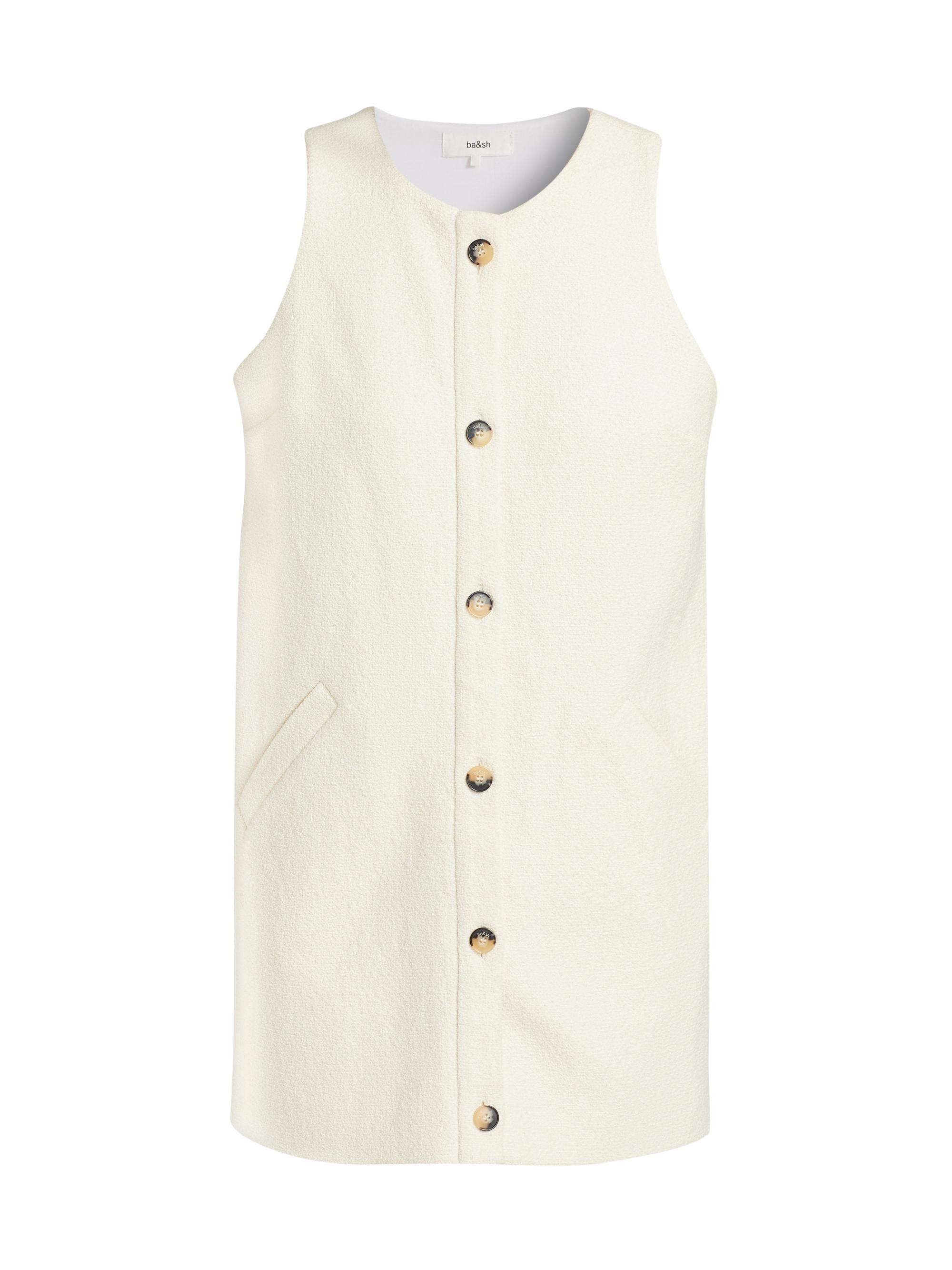 ba & sh Women's Parveen Cotton-Blend Sleeveless Dress - Ecru