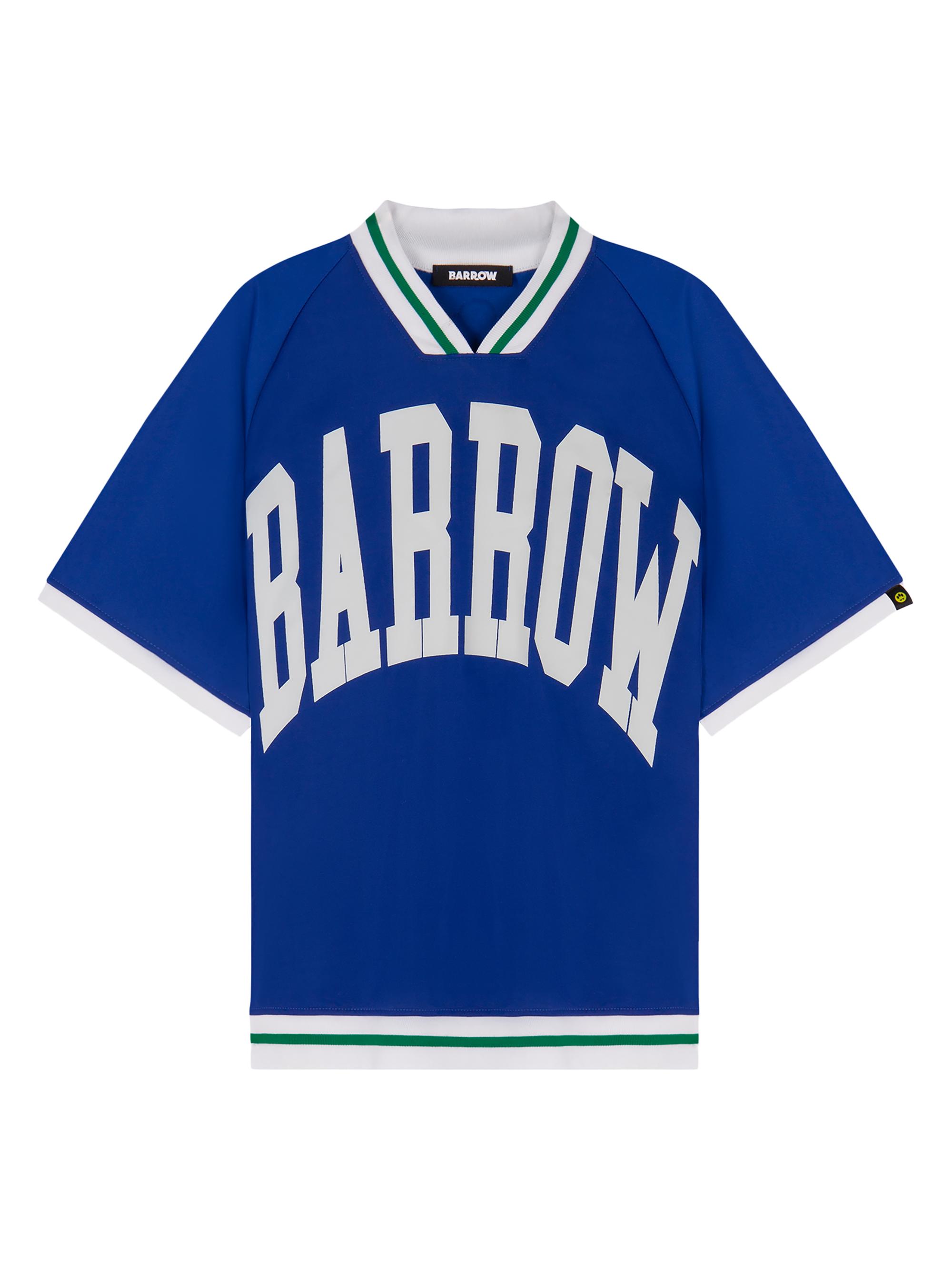 Barrow Men's Logo College T-Shirt - Dazzling Blue