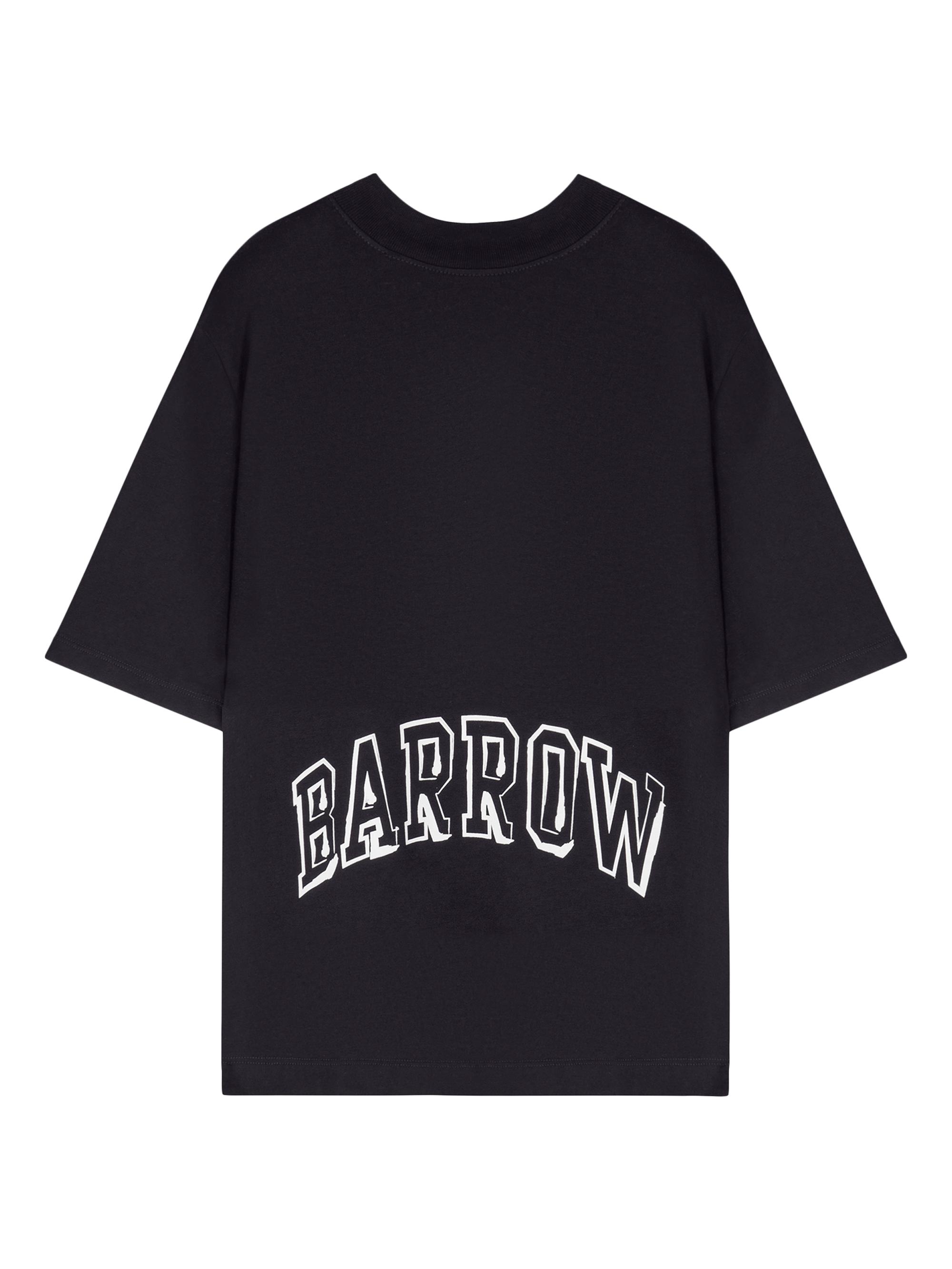 Barrow Men's Jewel Logo T-Shirt - Neroblack