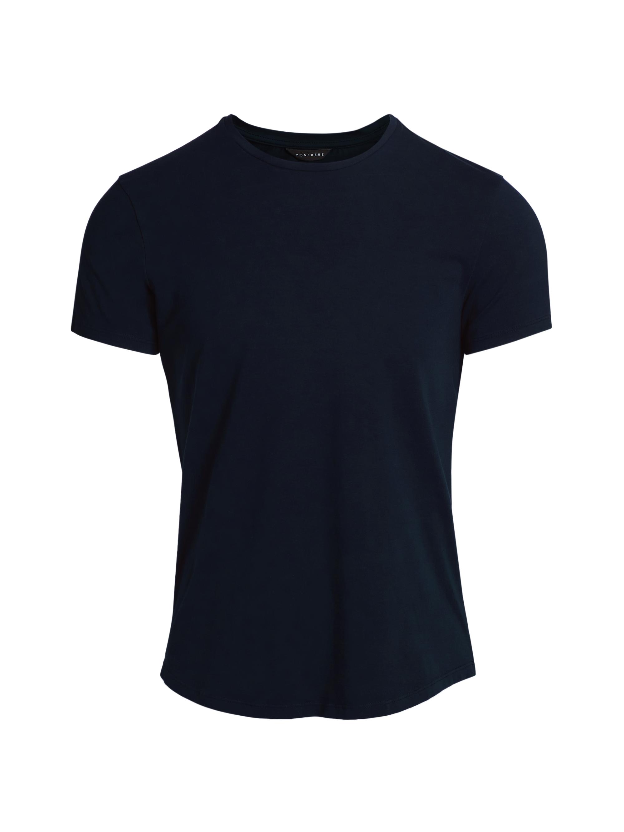 Monfrère Men's Dann Cotton Slim Crewneck T-Shirt - Twilight