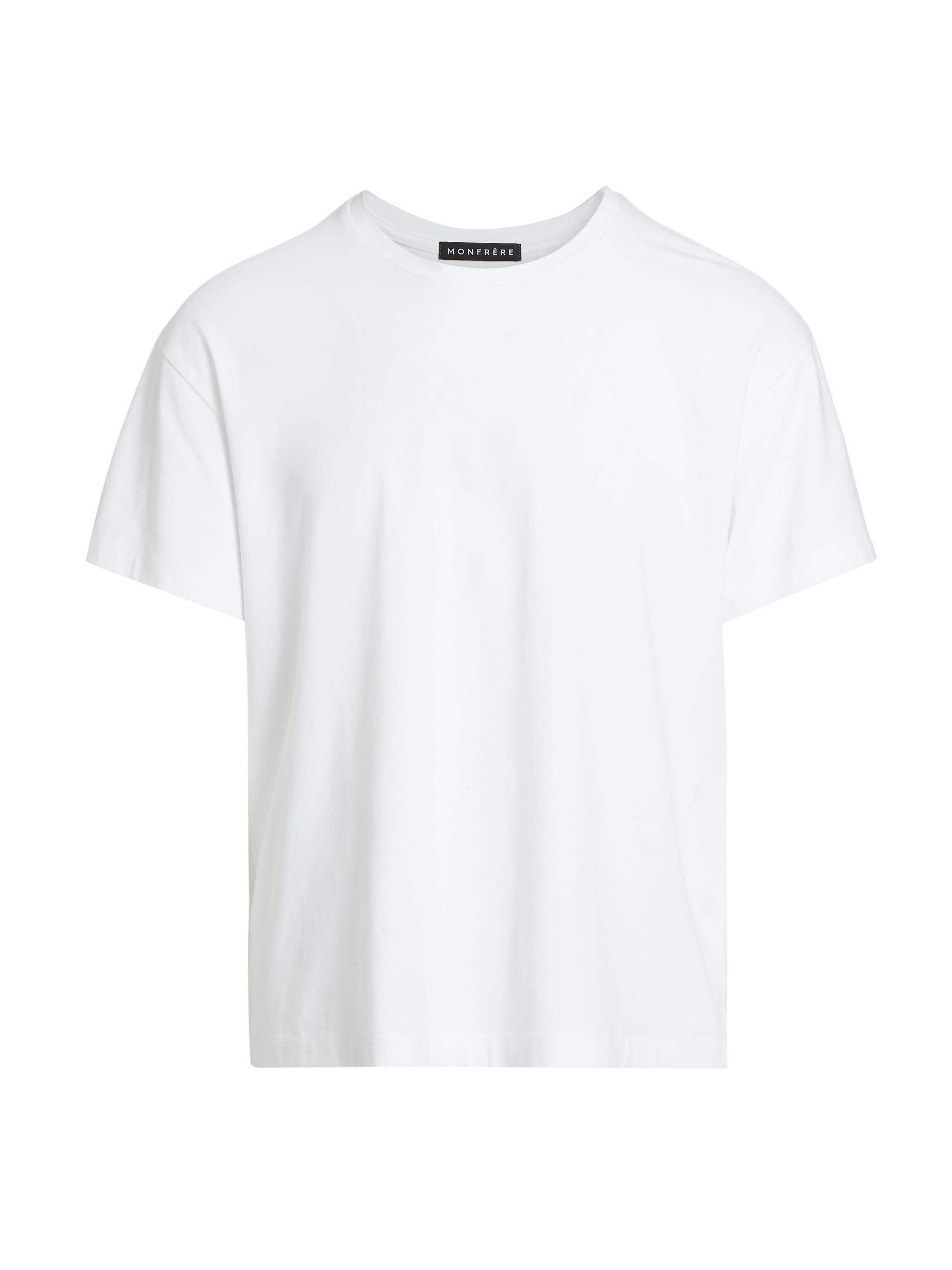 Monfrère Men's Dann Relaxed-Fit T-Shirt - Blanc