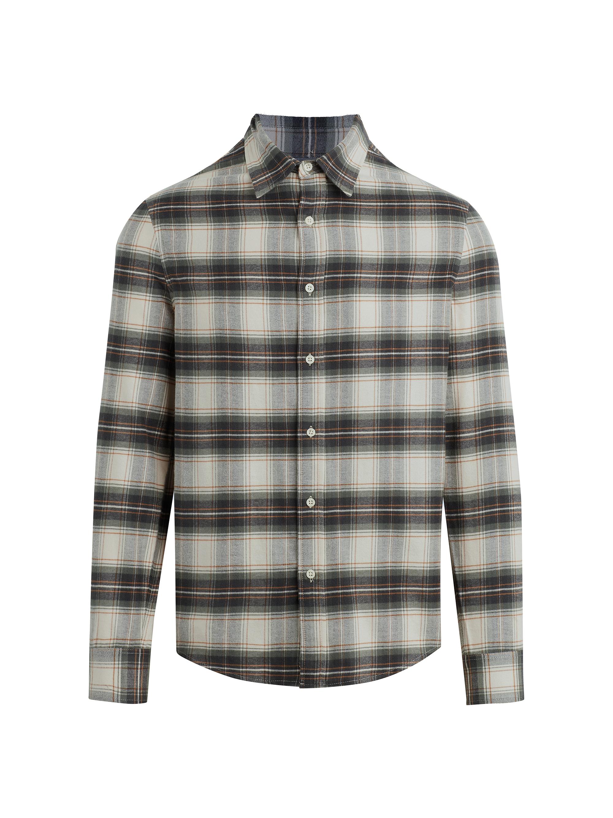 Joe's Jeans Men's Oliver Flannel Shirt - Agave Plaid
