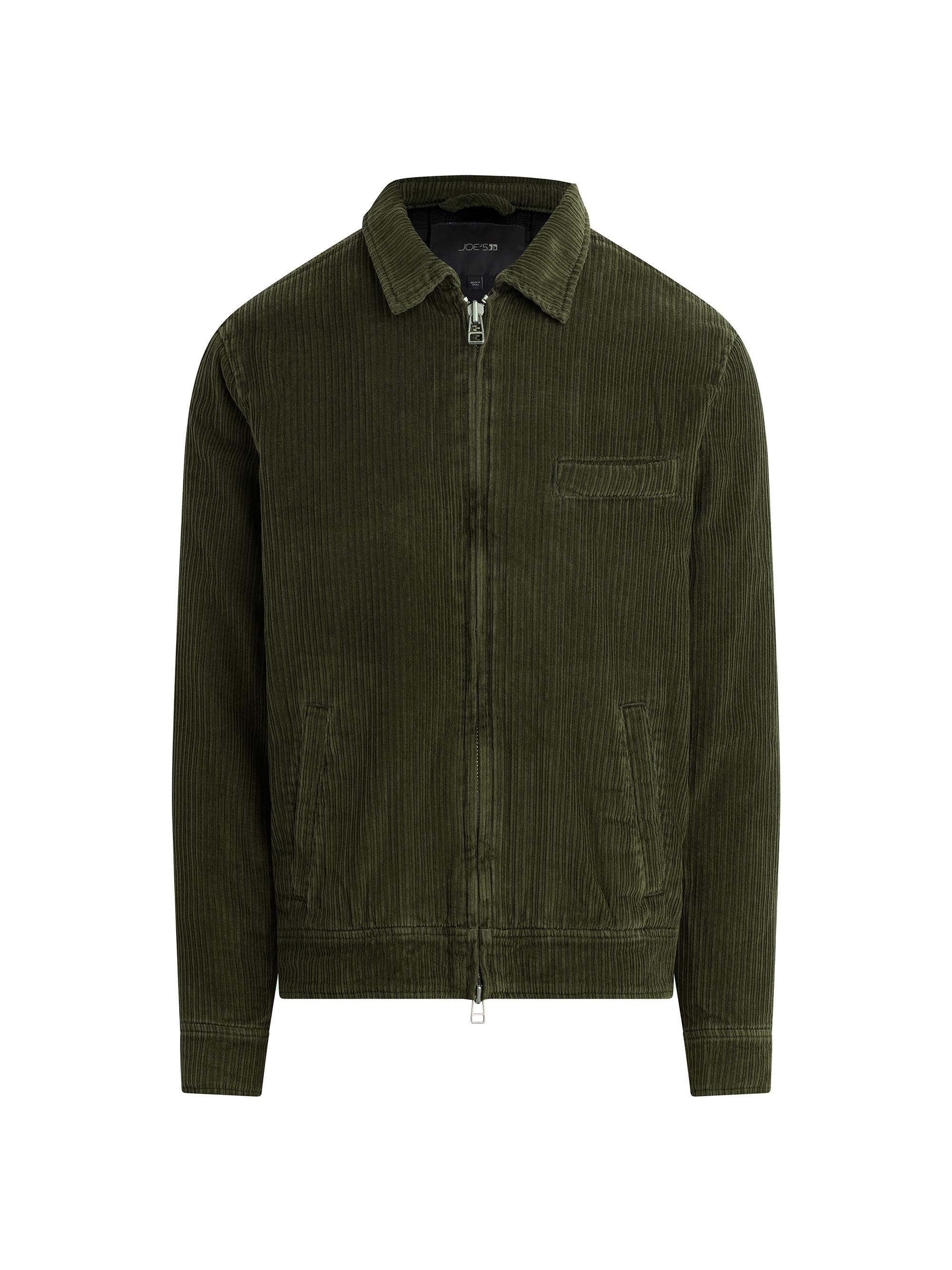 Joe's Jeans Men's O-Mechanic Corduroy Jacket - Dark Olive