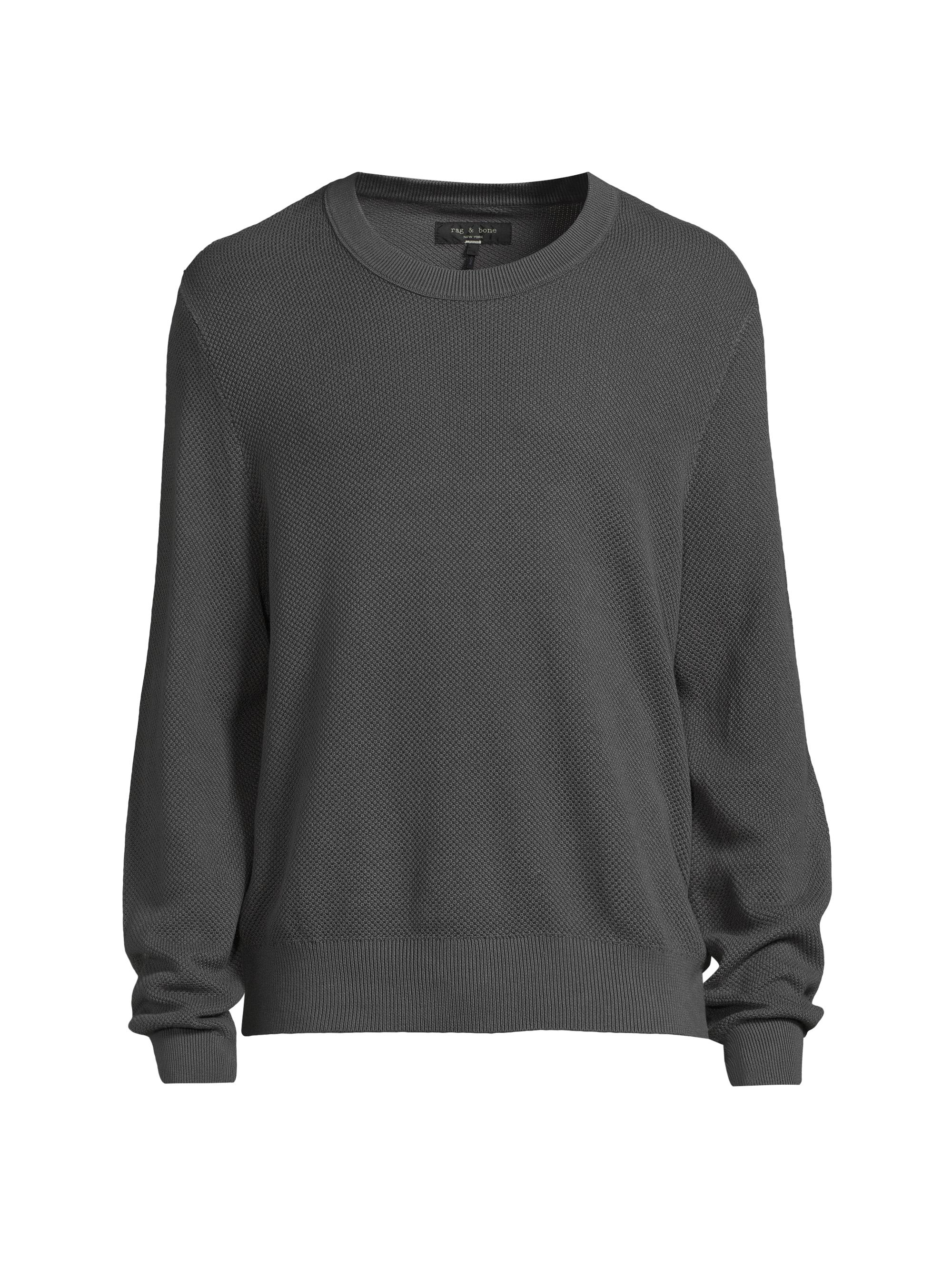 rag & bone Men's Dexter Washed Crewneck Sweater - Ombre