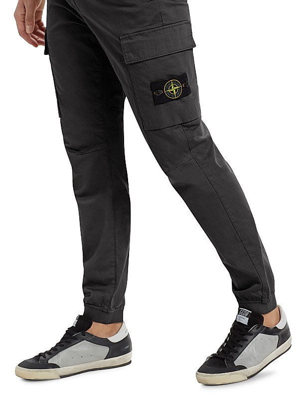 Shop Stone Island Stretch Cotton-Blend Cargo Pants | Saks Shop Stone Island Stretch Cotton-Blend Cargo Pants | Saks