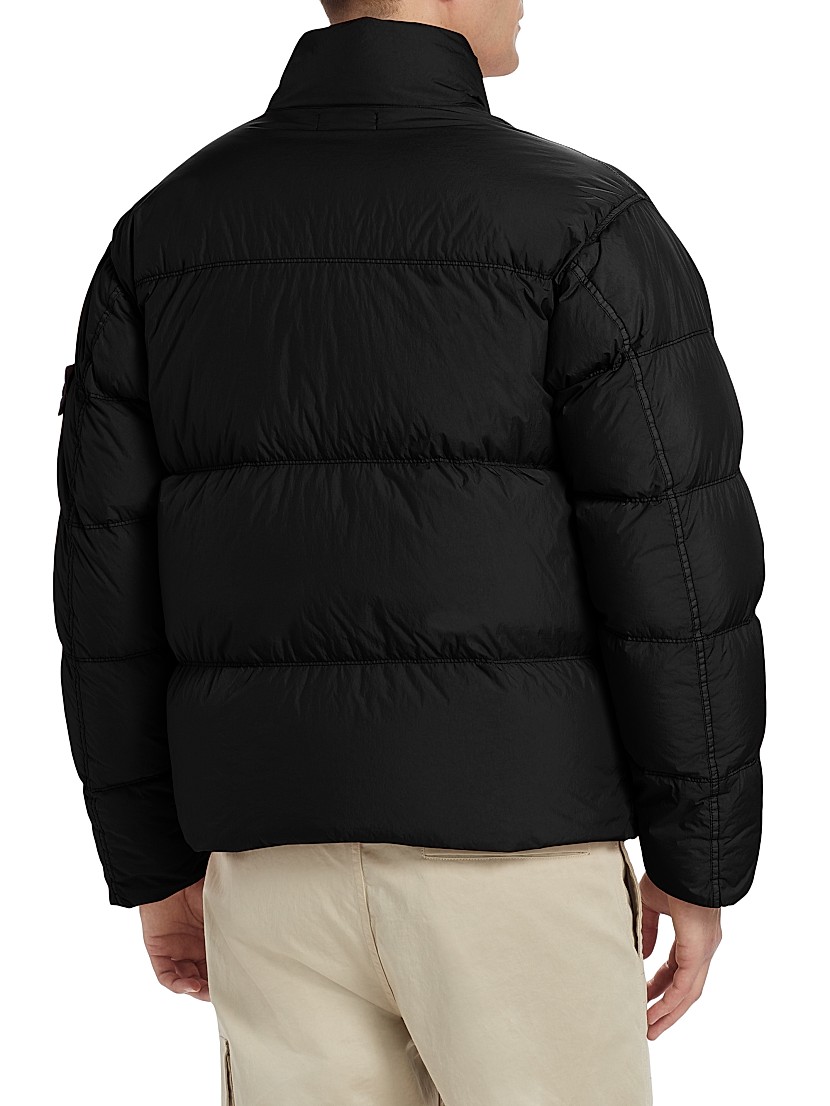 Shop Stone Island Seamless Tunnel Down Bomber Jacket | Saks Shop Stone Island Seamless Tunnel Down Bomber Jacket | Saks