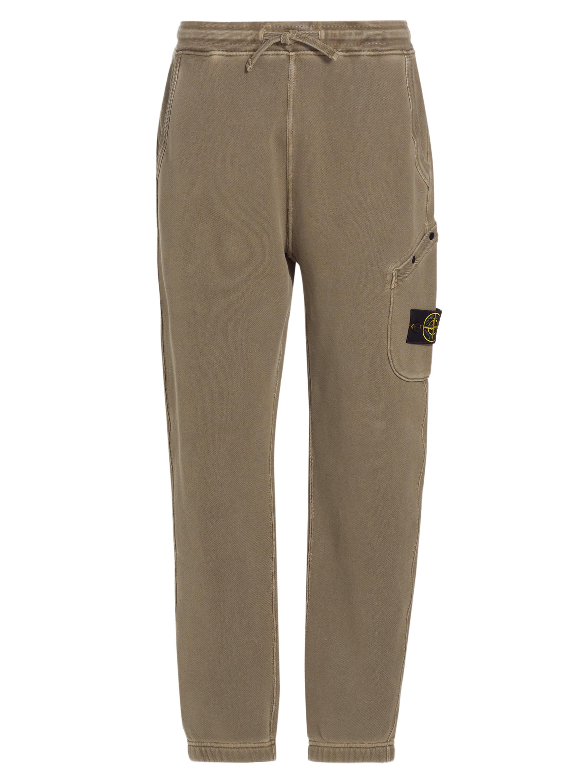 Stone Island Men's Fashion Fleece Sweatpants - Walnut