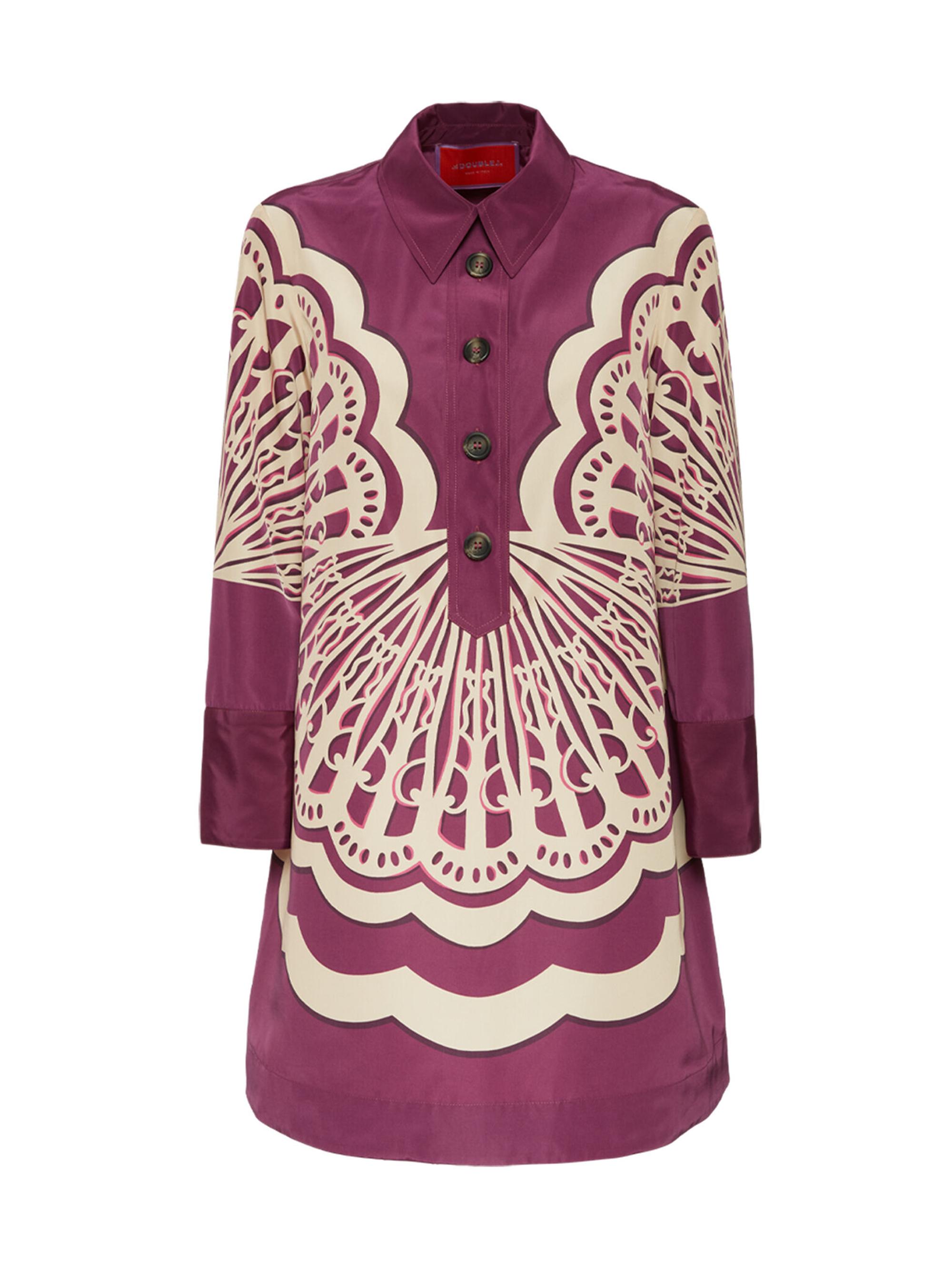 La DoubleJ Women's Short Artemis Dress - Fans Placee Purple