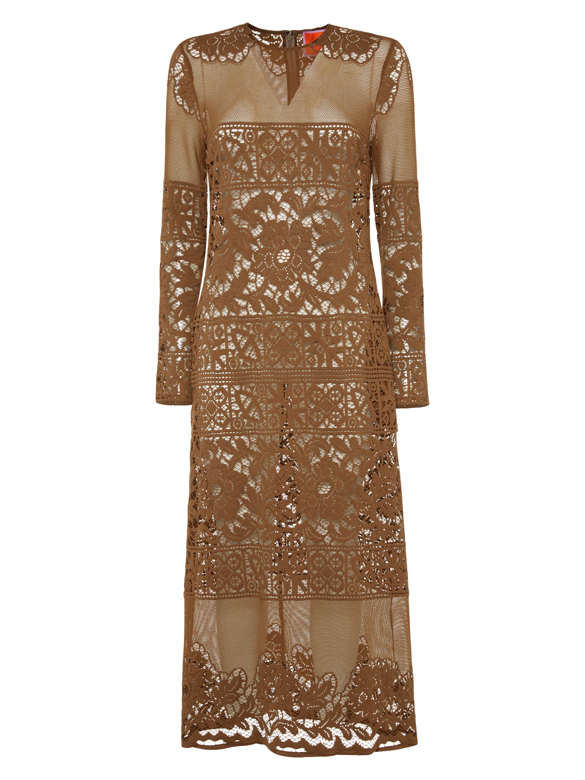 La DoubleJ Women's Lacey Swing Dress - Solid Militare