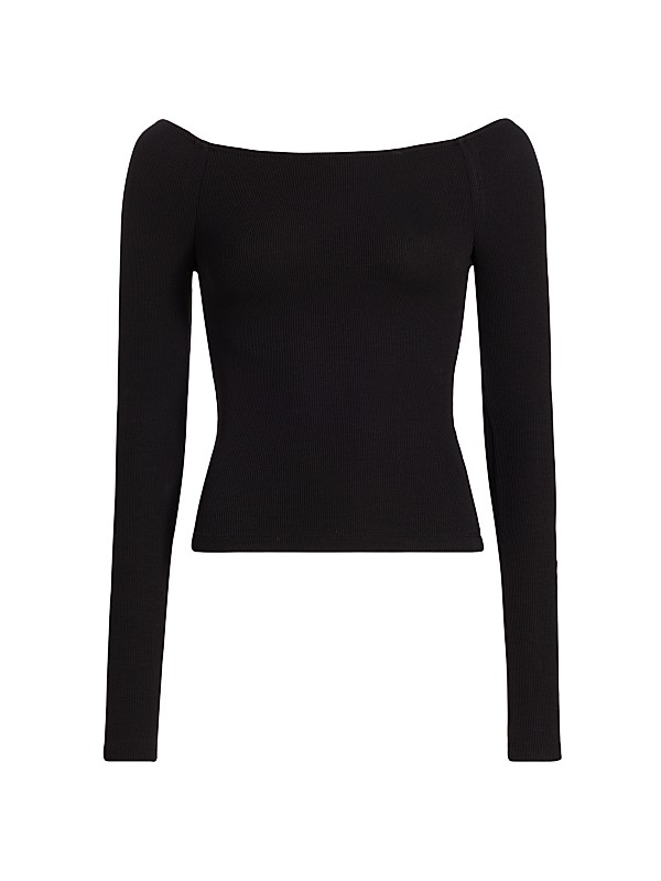 Sara Off Shoulder Tie Front Top Sara Off Shoulder Tie Front Top