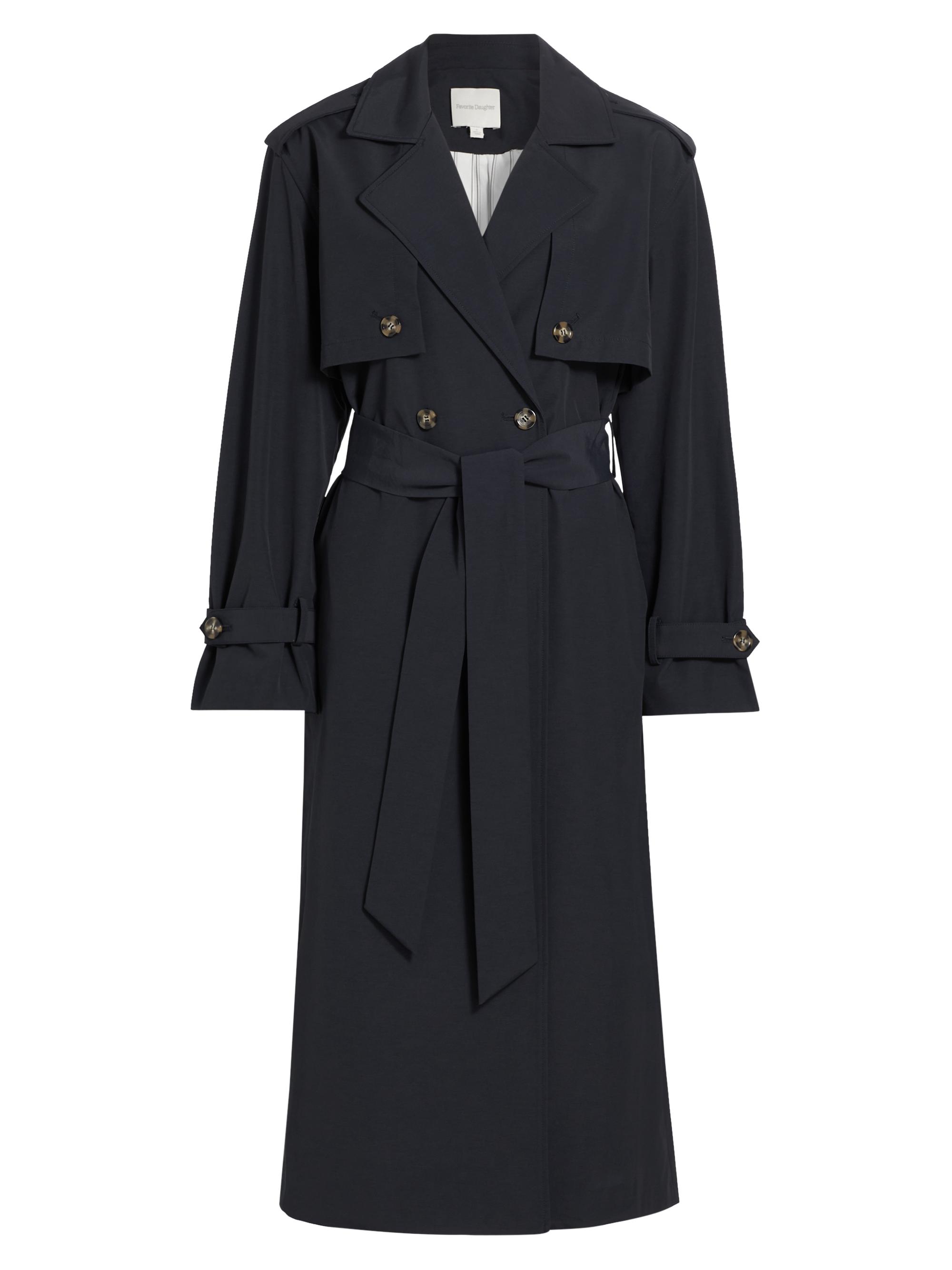Favorite Daughter Women's The Charles Trench Coat - Night Sky
