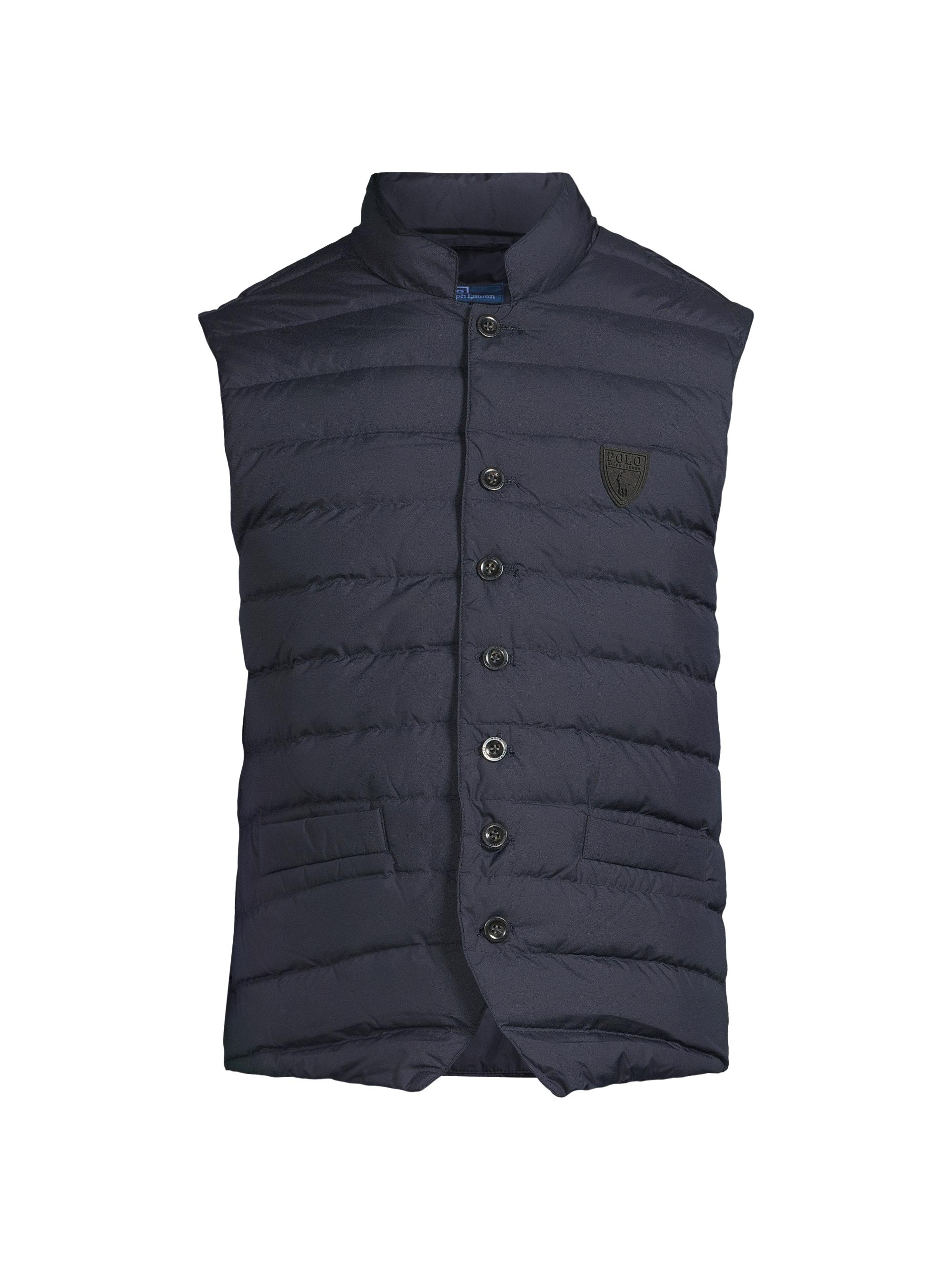 Polo Ralph Lauren Men's Matte Fine Poly-Baker Insulated Vest - Collection Navy