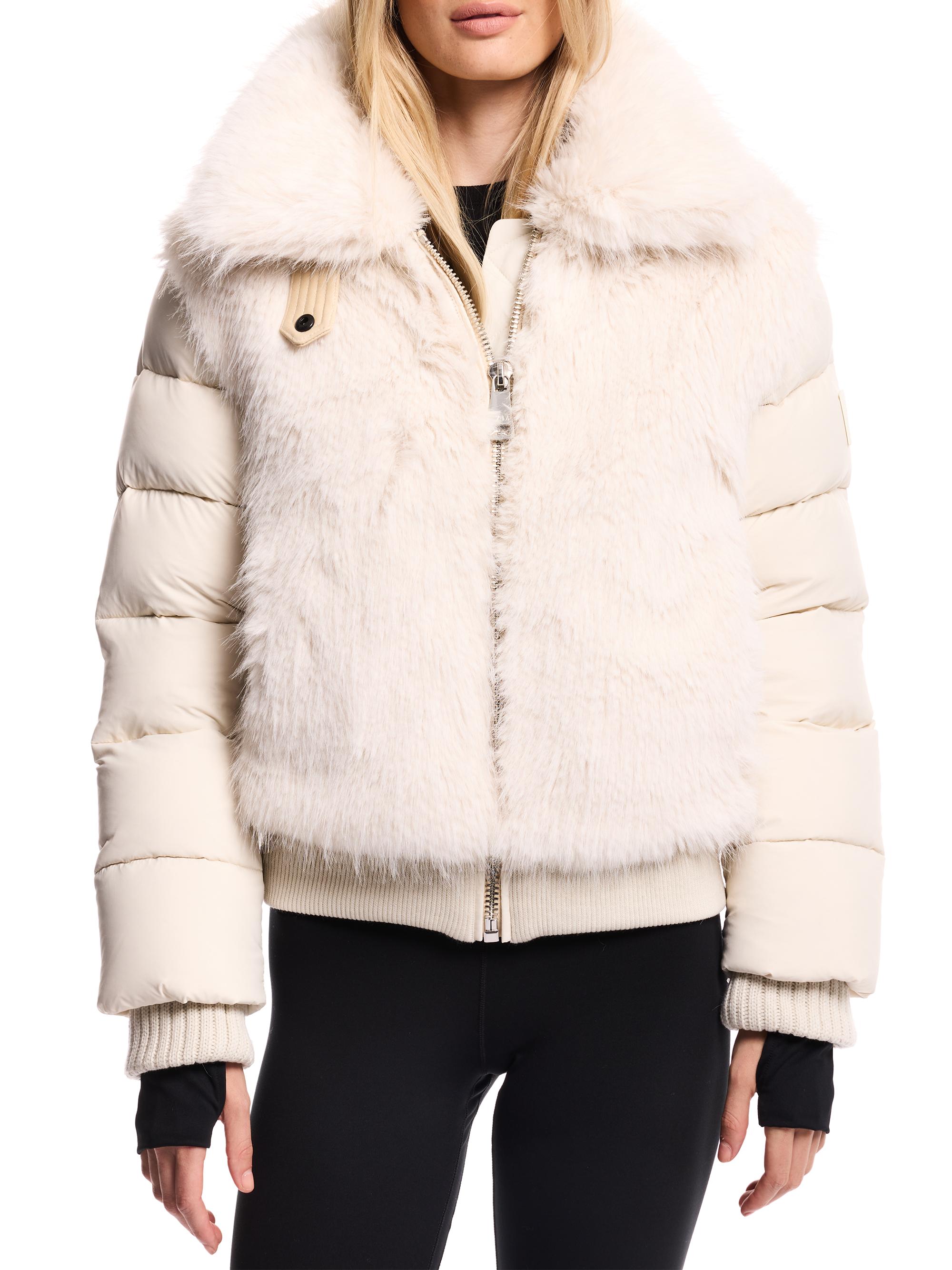 SAM. Women's Carlie Faux Fox Jacket -  Faux Fox