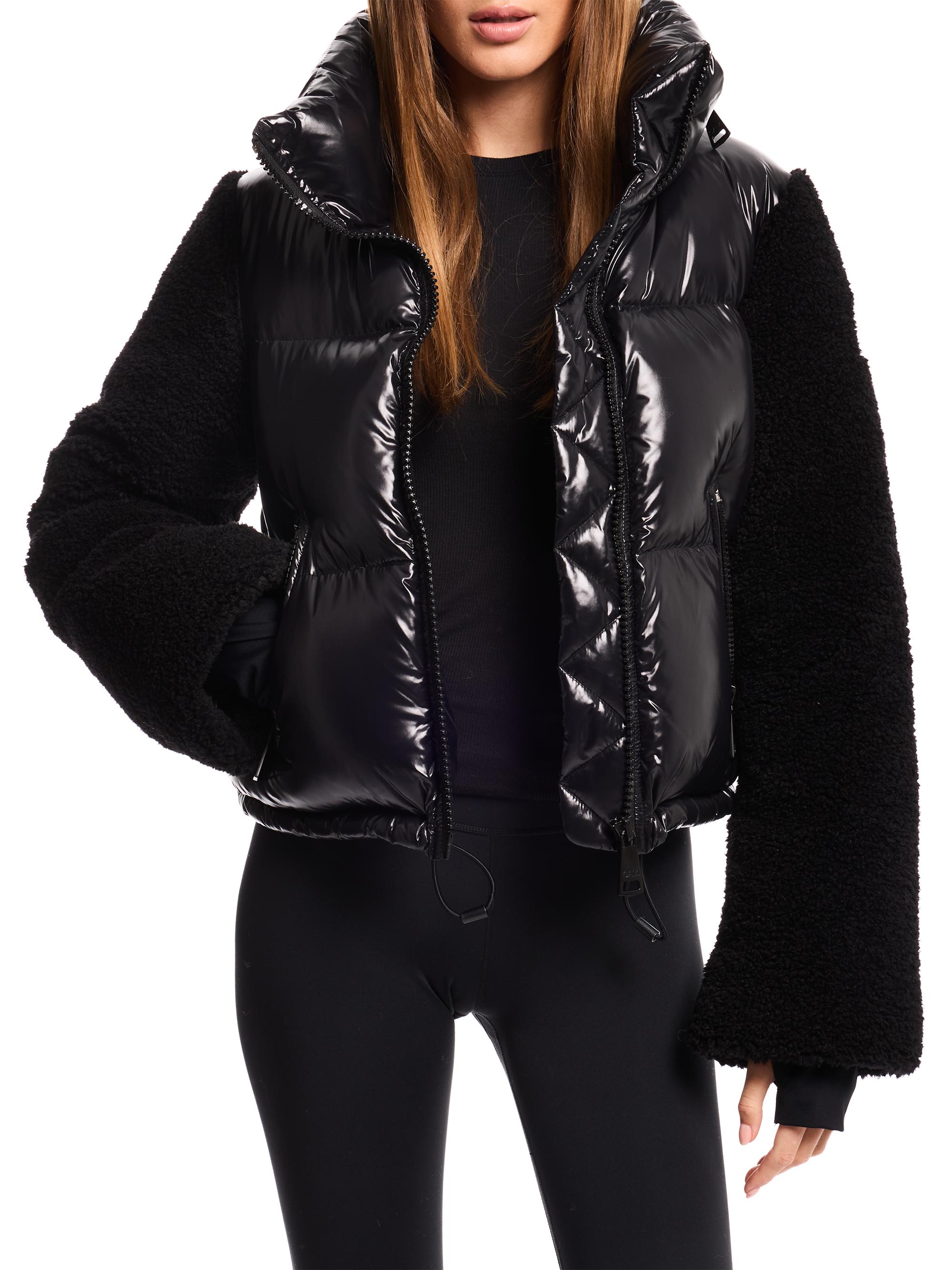 SAM. Liana Quilted Down Crop Jacket | Saks Fifth Avenue