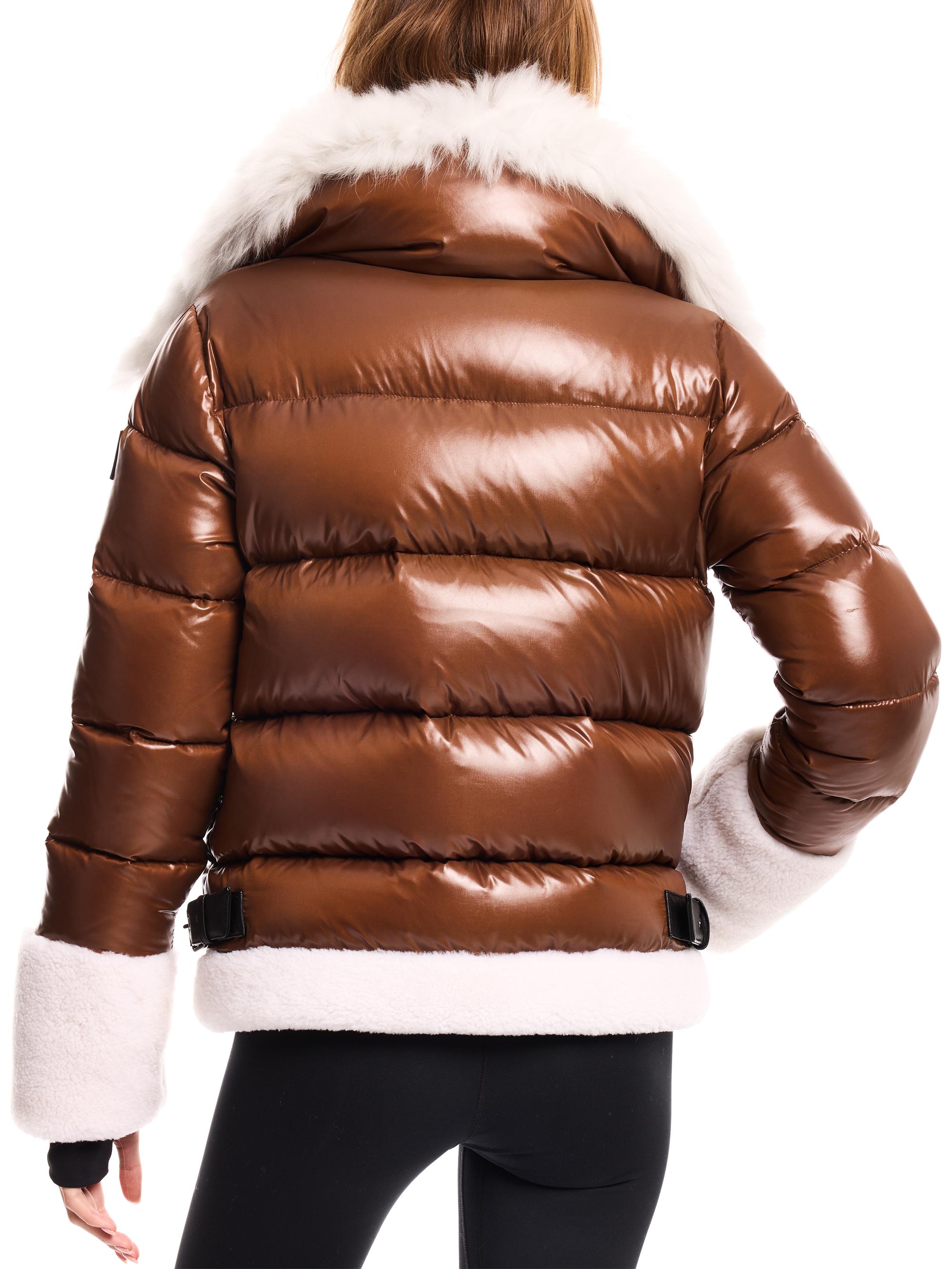 SAM. Heidi Shearling Down Jacket | Saks Fifth Avenue